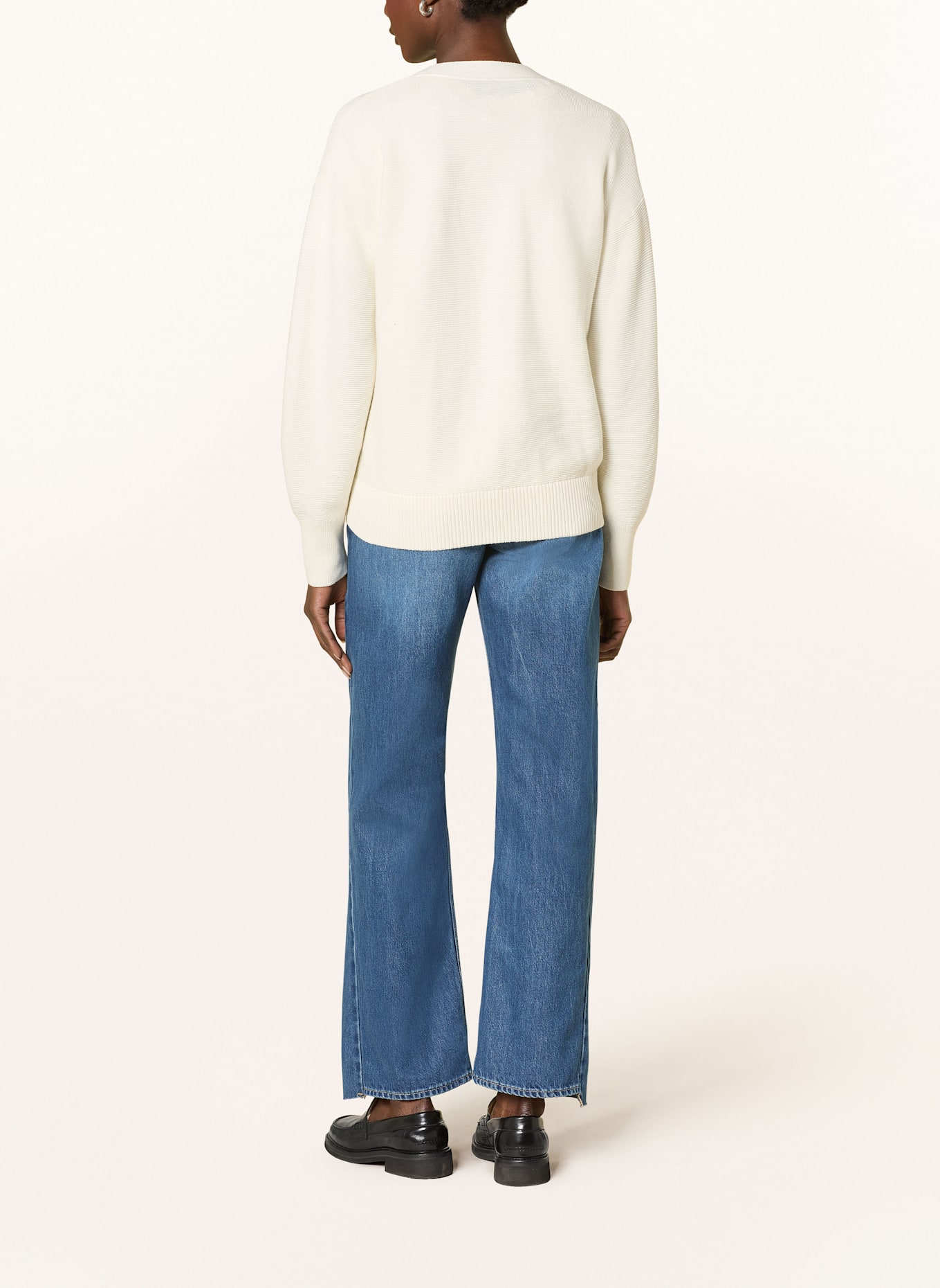 BOSS Wide Leg Jeans CROSSROAD SUPER: 453 LIGHT/PASTEL BLUE