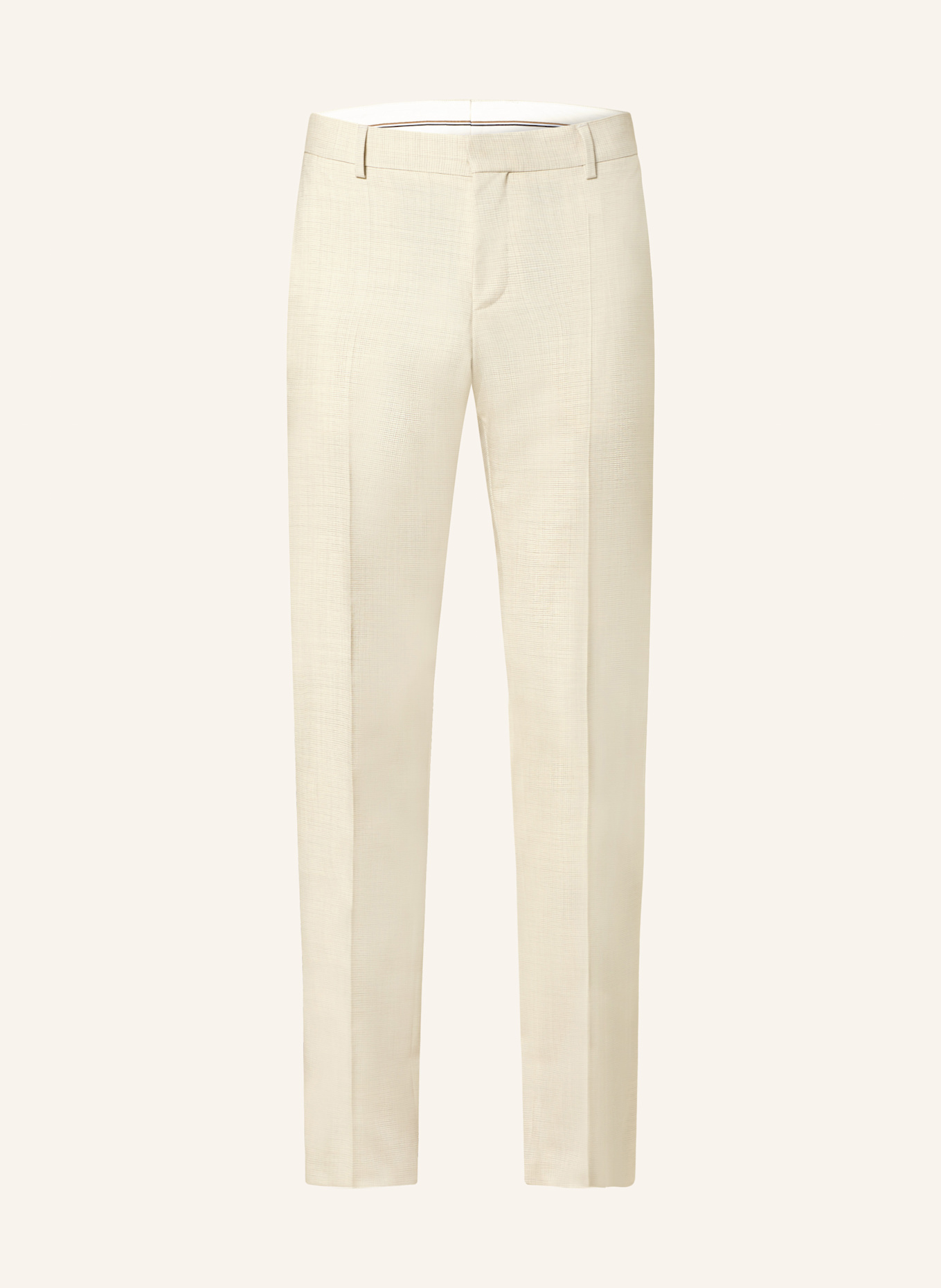BOSS Spodnie garniturowe GENIUS slim fit: 131 Open White