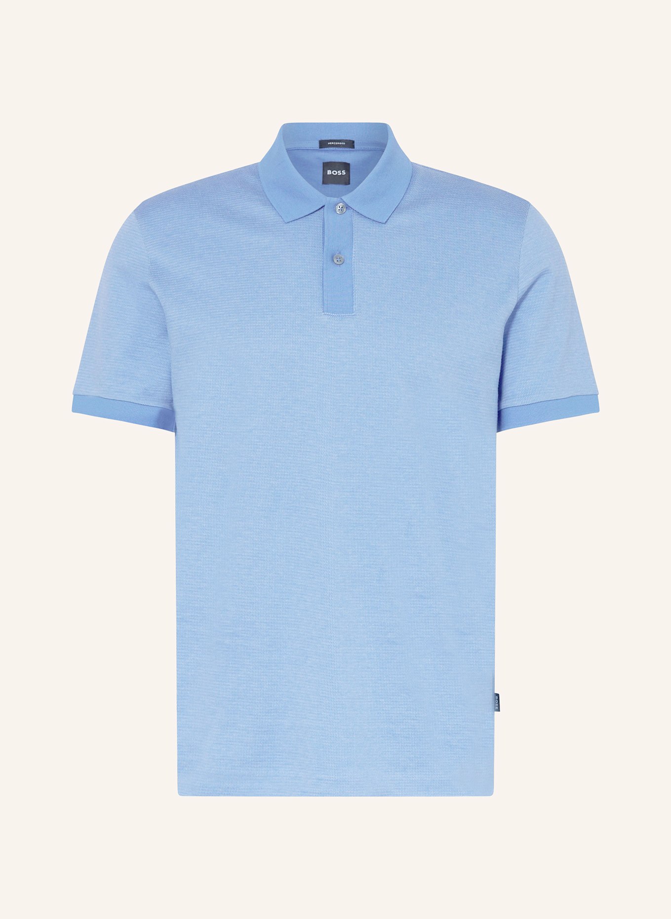 BOSS Jersey polo shirt PARLAY: BLUE