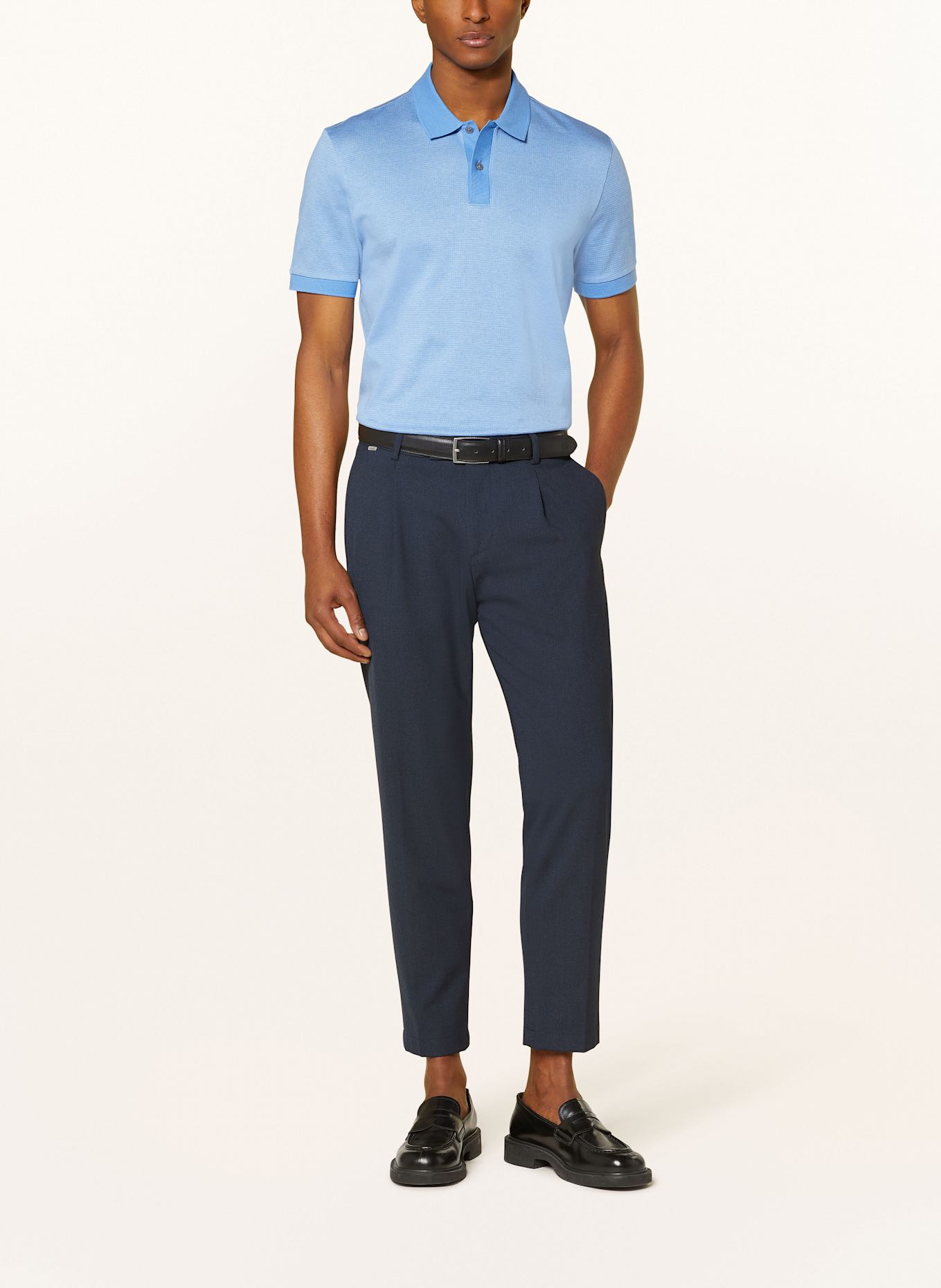 BOSS Jersey polo shirt PARLAY: BLUE
