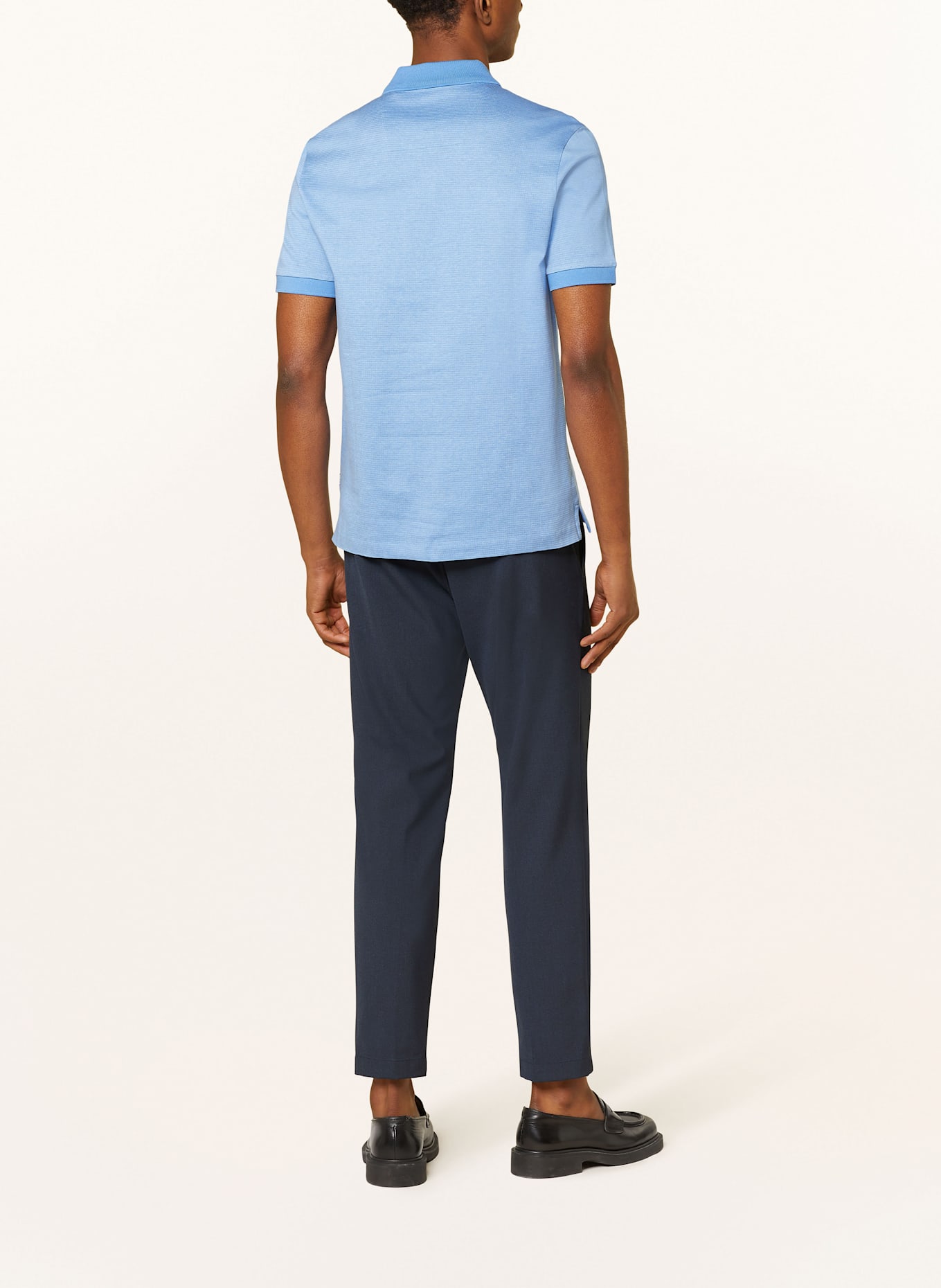BOSS Jersey polo shirt PARLAY: BLUE