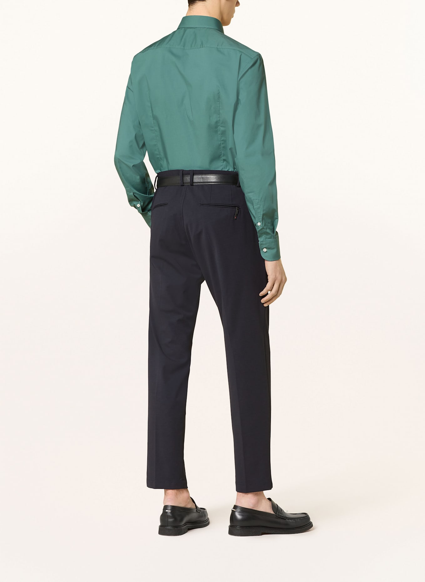 BOSS Shirt HANK slim fit: TEAL