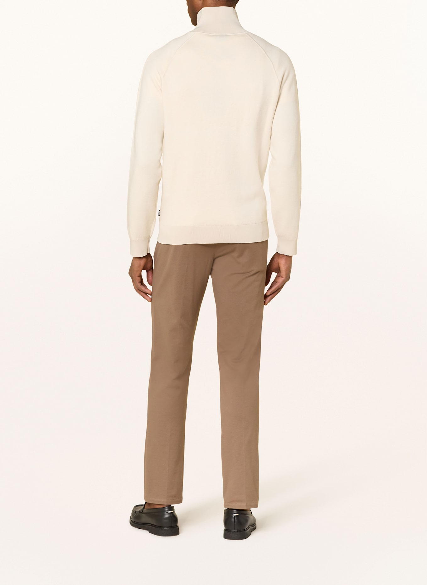 BOSS Strickjacke DOMICO: ECRU