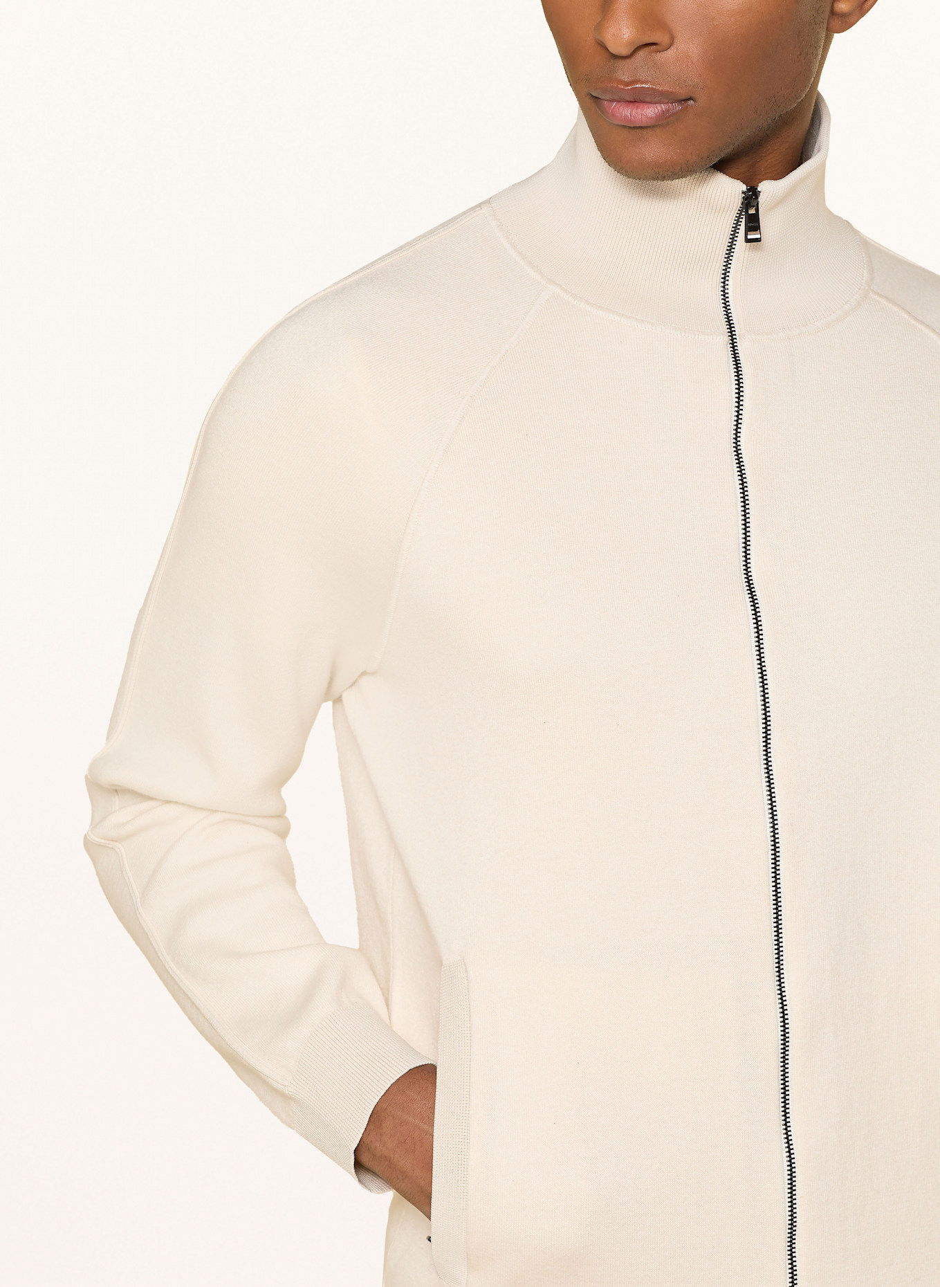 BOSS Strickjacke DOMICO: ECRU