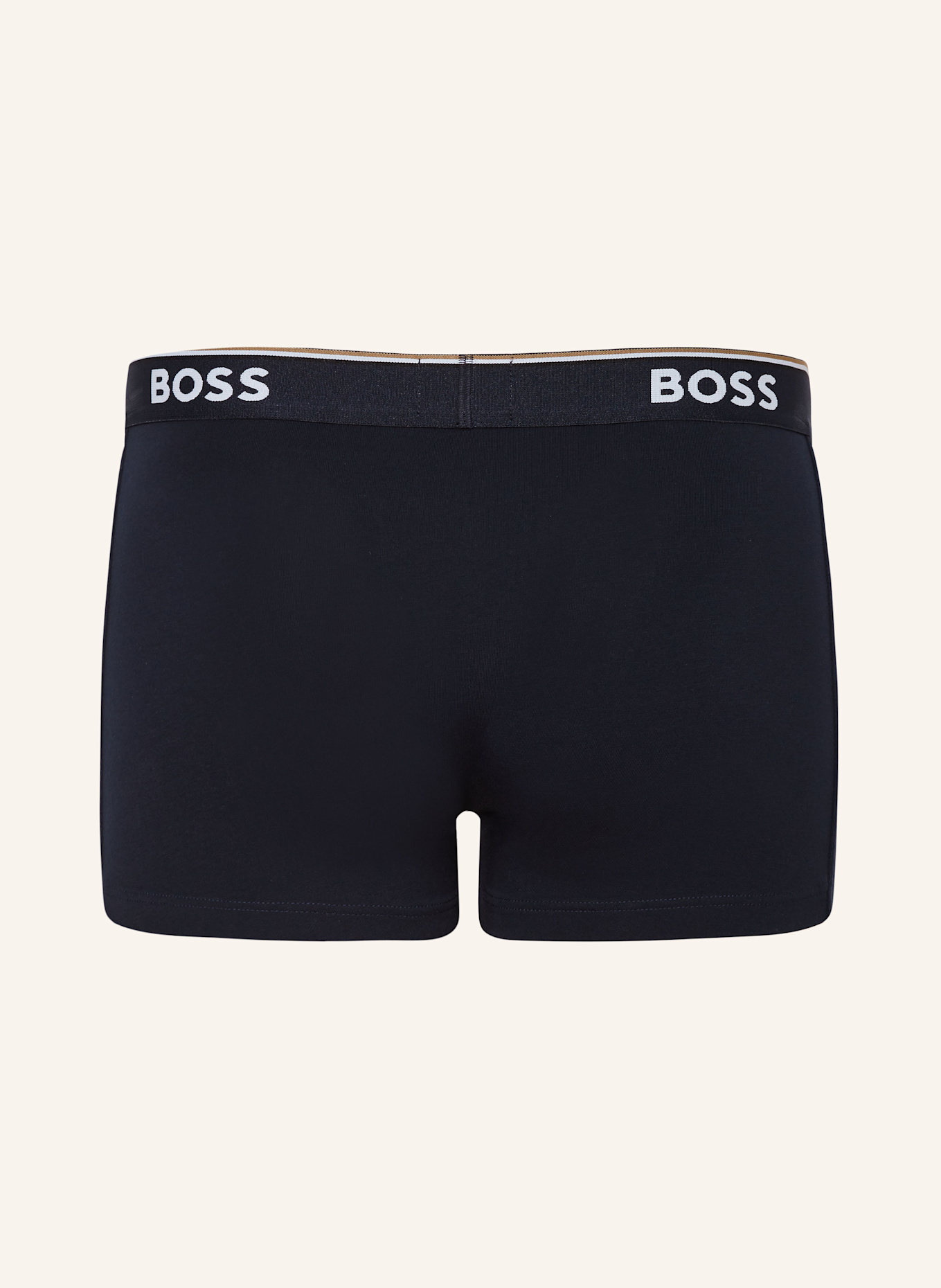 BOSS 3-pack boxer shorts POWER: LIGHT BLUE/ BLUE/ BLACK