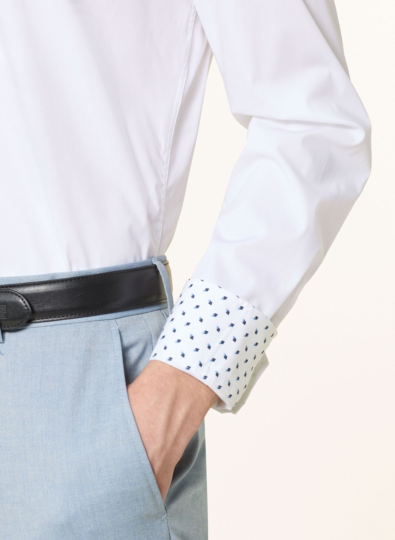 BOSS Hemd H-JOE Regular Fit, Farbe: WEISS (Bild 5)