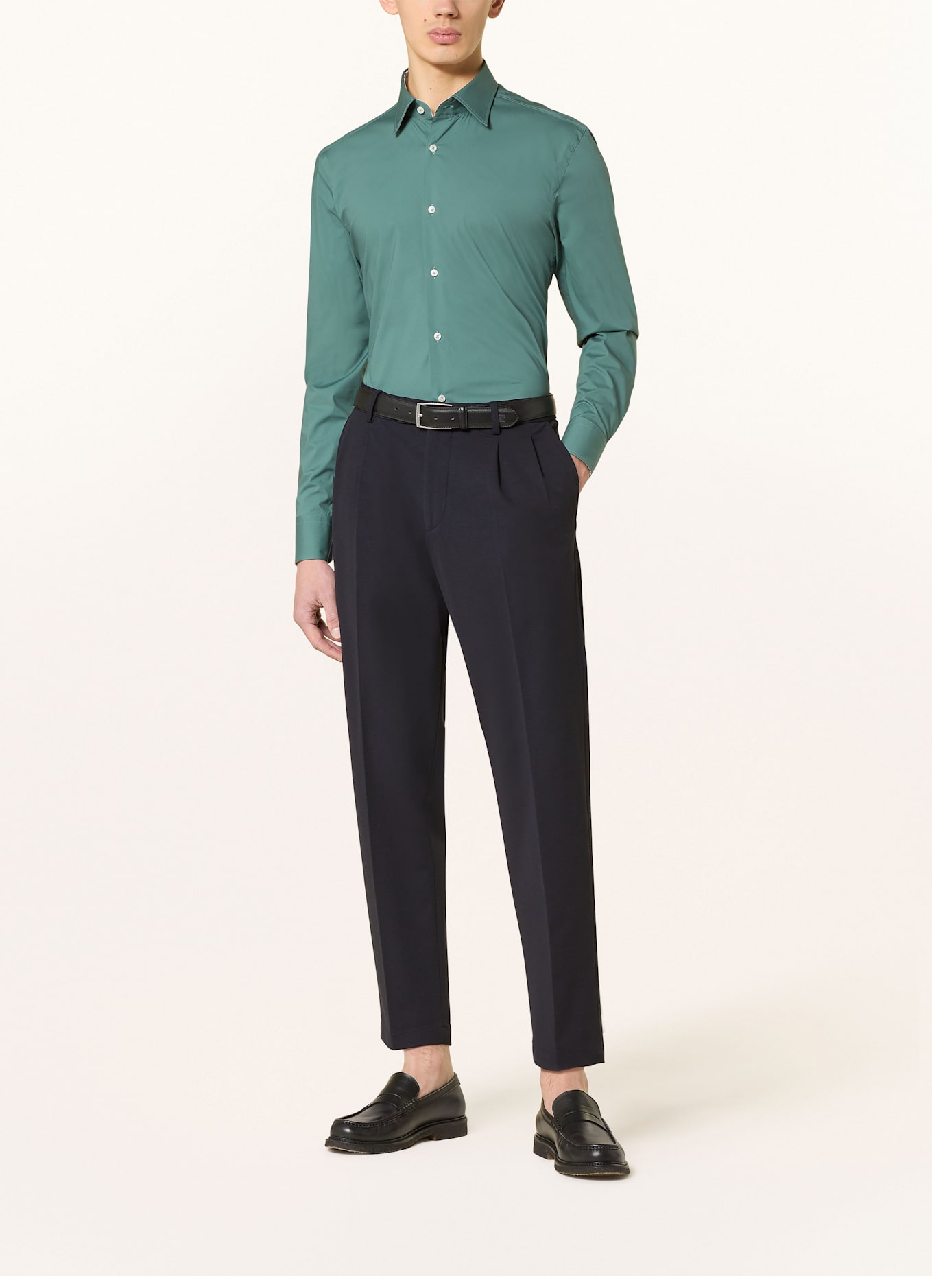 BOSS Shirt JOE Regular Fit: TEAL