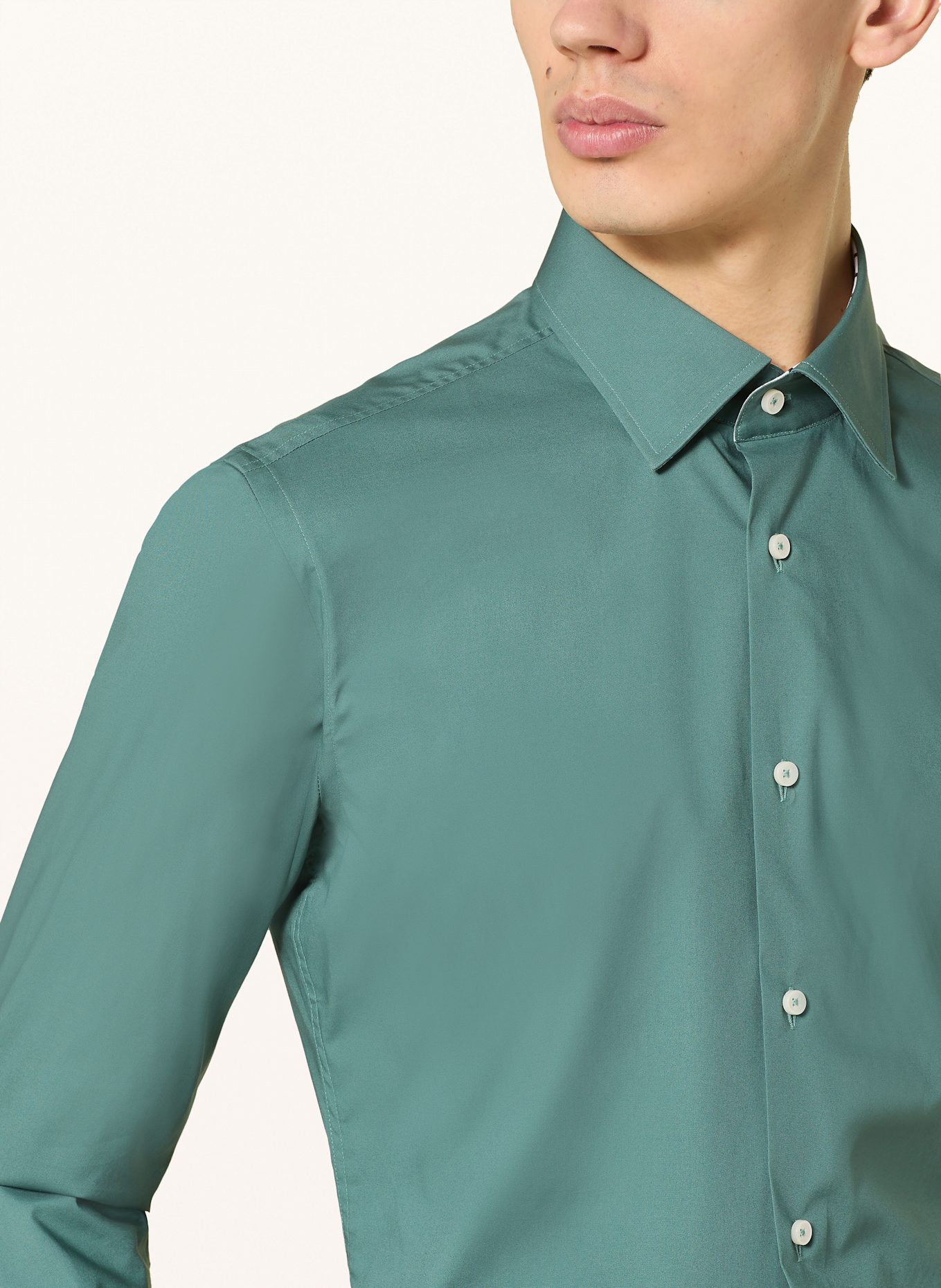 BOSS Shirt JOE Regular Fit: TEAL