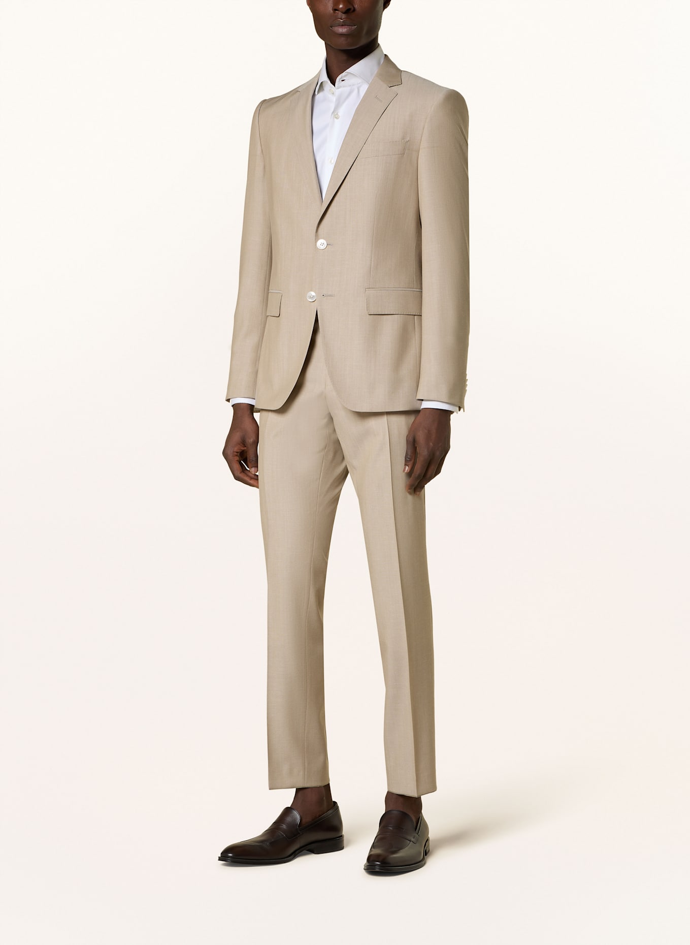BOSS Anzug HUGE Slim Fit, Farbe: 275 LIGHT BEIGE (Bild 2)