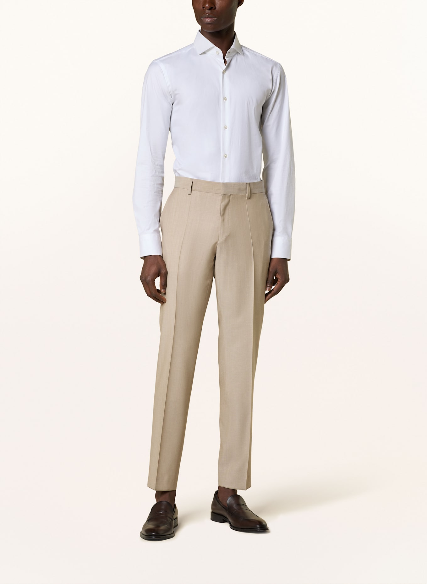 BOSS Anzug HUGE Slim Fit, Farbe: 275 LIGHT BEIGE (Bild 4)