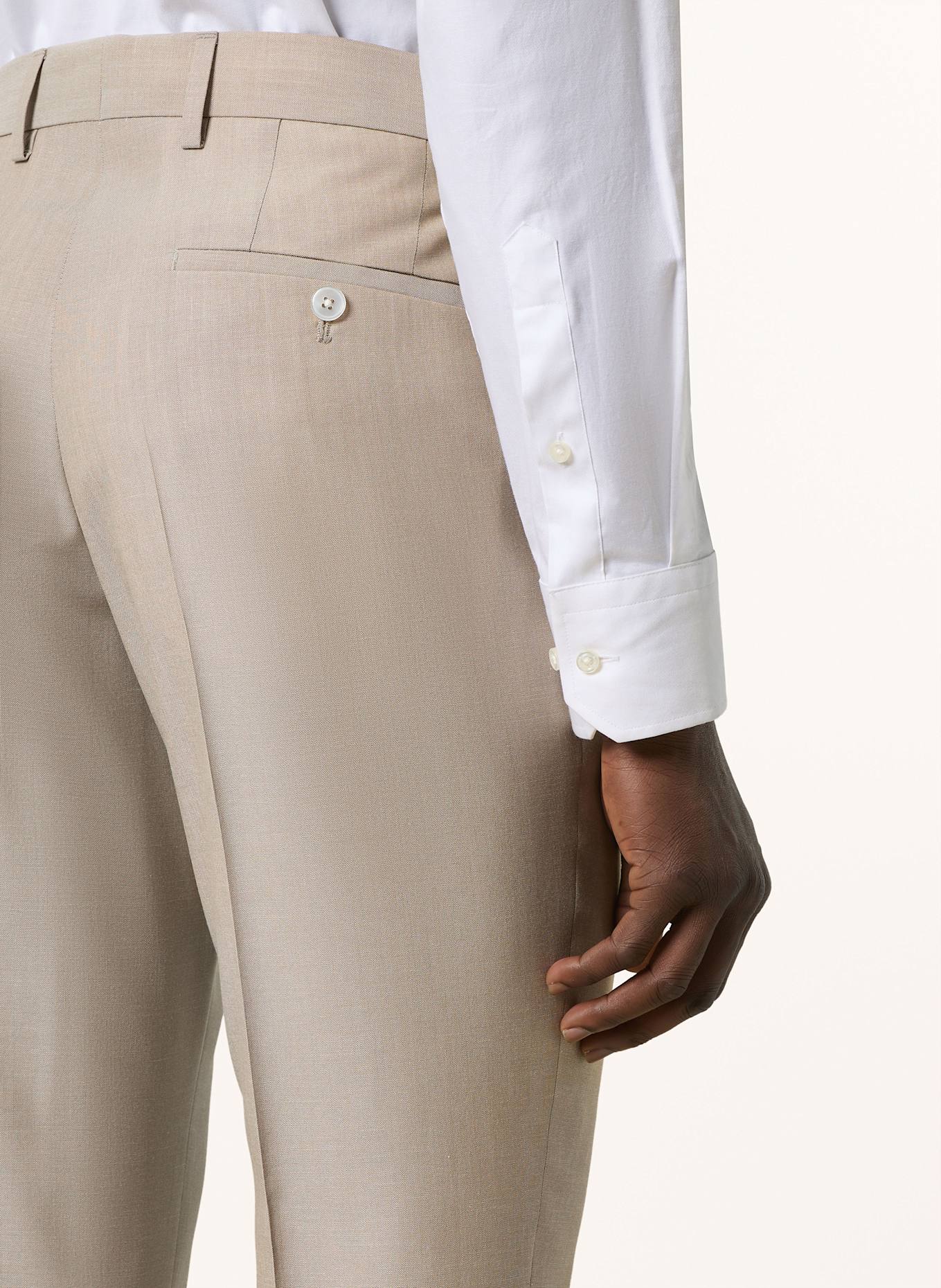 BOSS Anzug HUGE Slim Fit, Farbe: 275 LIGHT BEIGE (Bild 6)