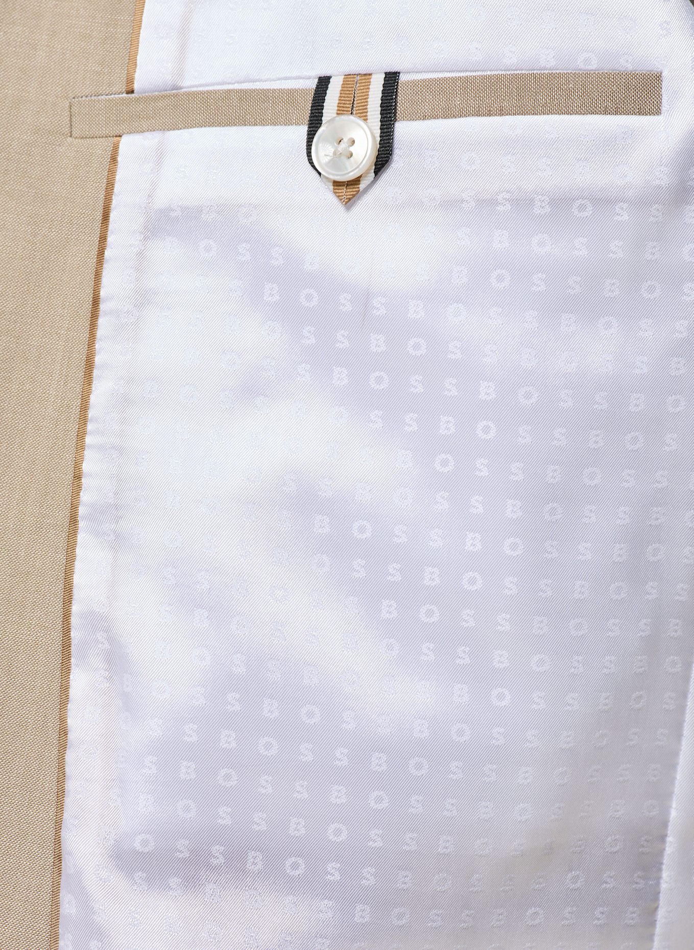 BOSS Anzug HUGE Slim Fit, Farbe: 275 LIGHT BEIGE (Bild 8)