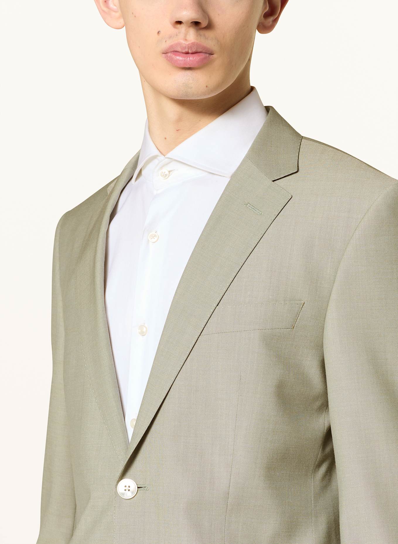 BOSS Anzug HUGE Slim Fit: HELLGRÜN