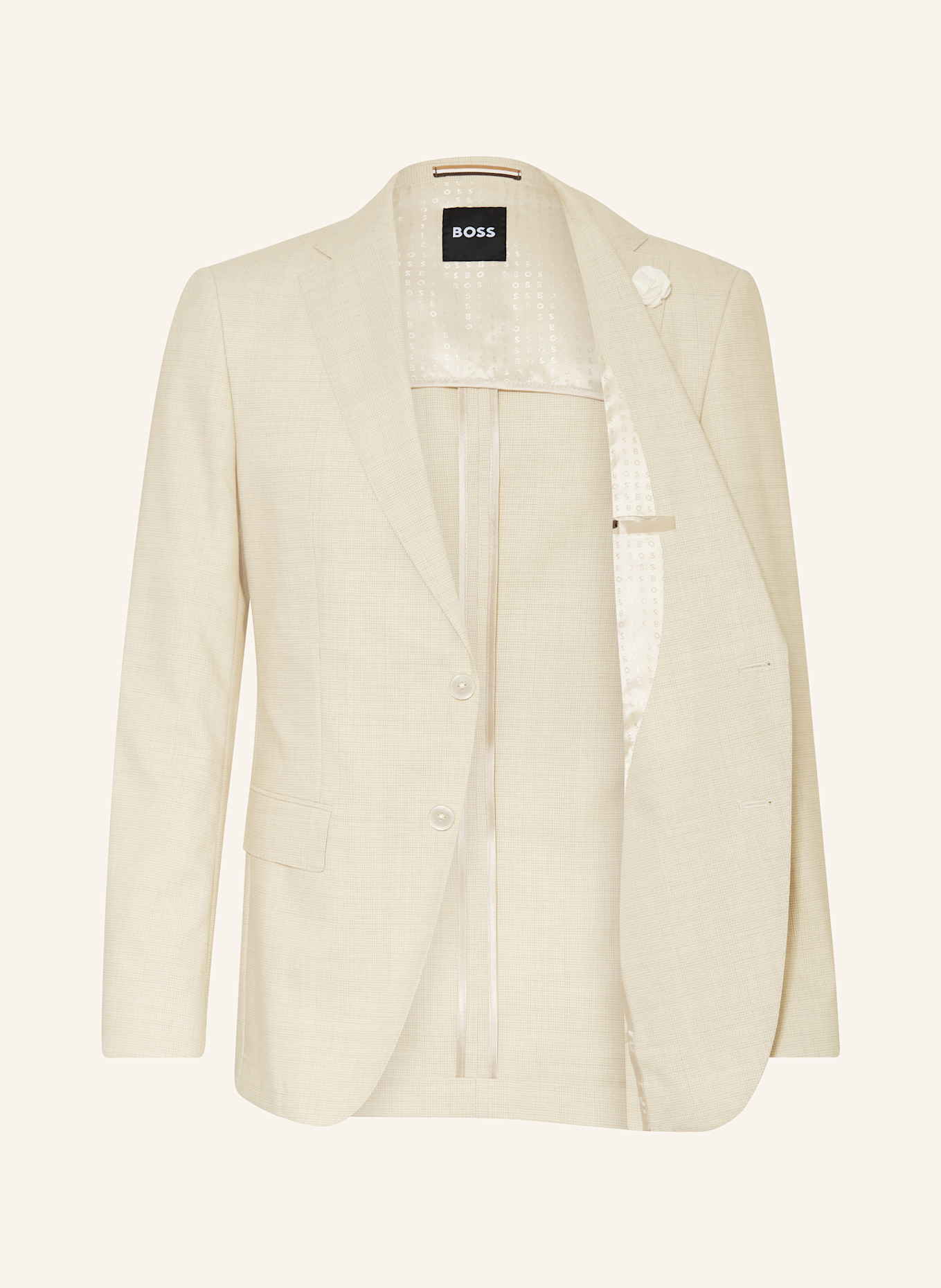 BOSS Anzugsakko HUTSON Slim Fit: 131 Open White