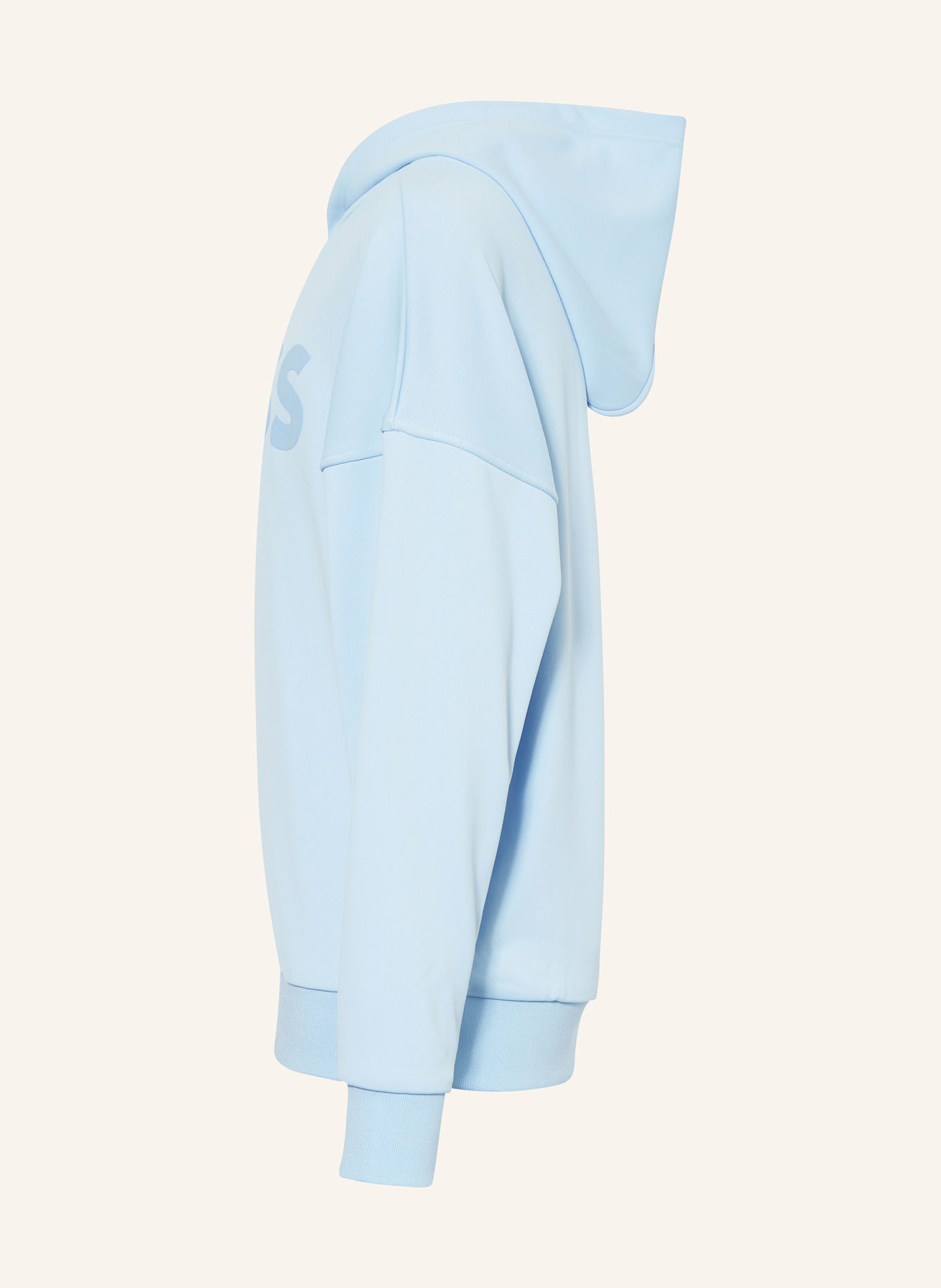 BOSS hoodie: LIGHT BLUE