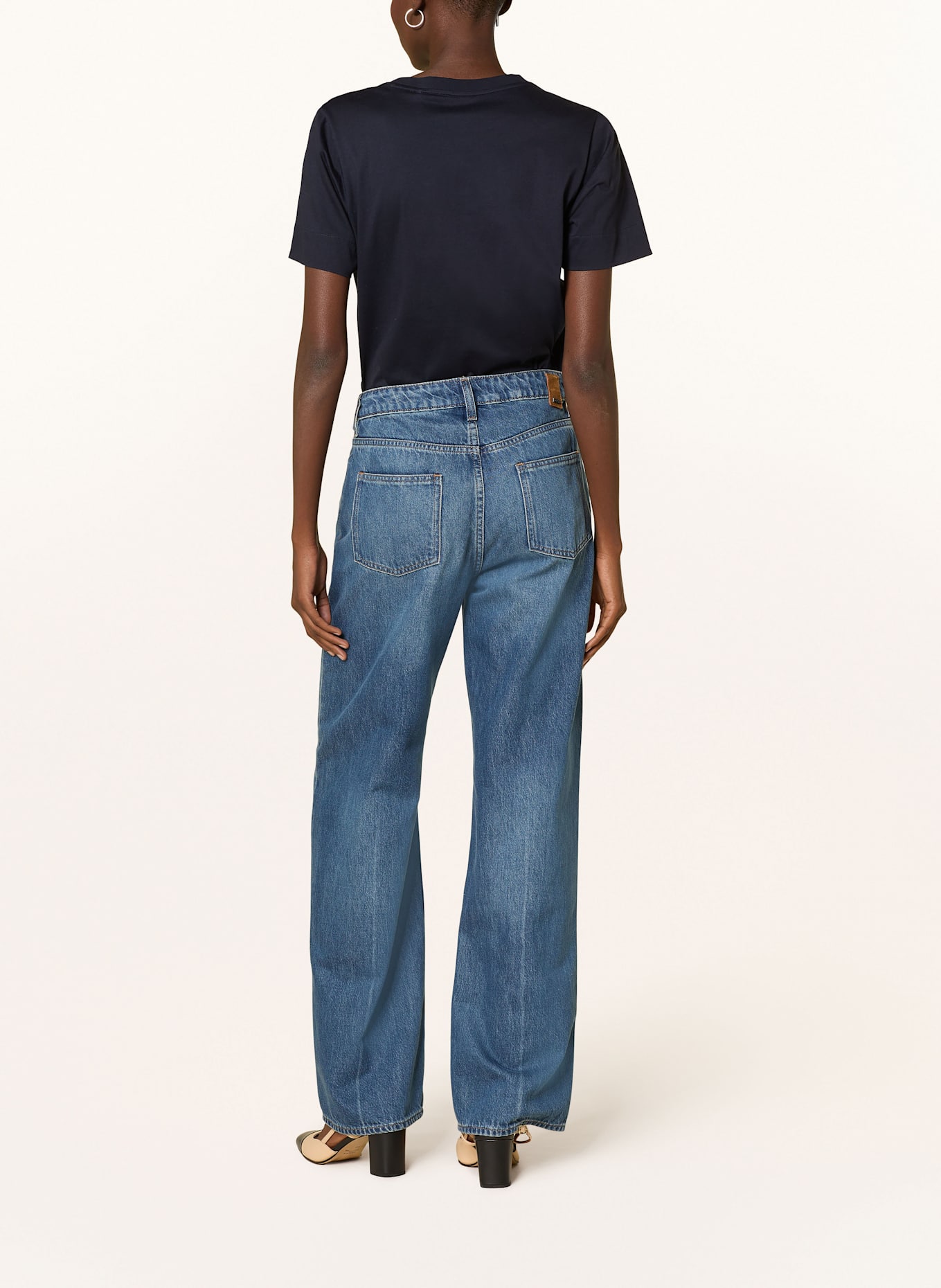 BOSS T-shirt ELPHI: DARK BLUE