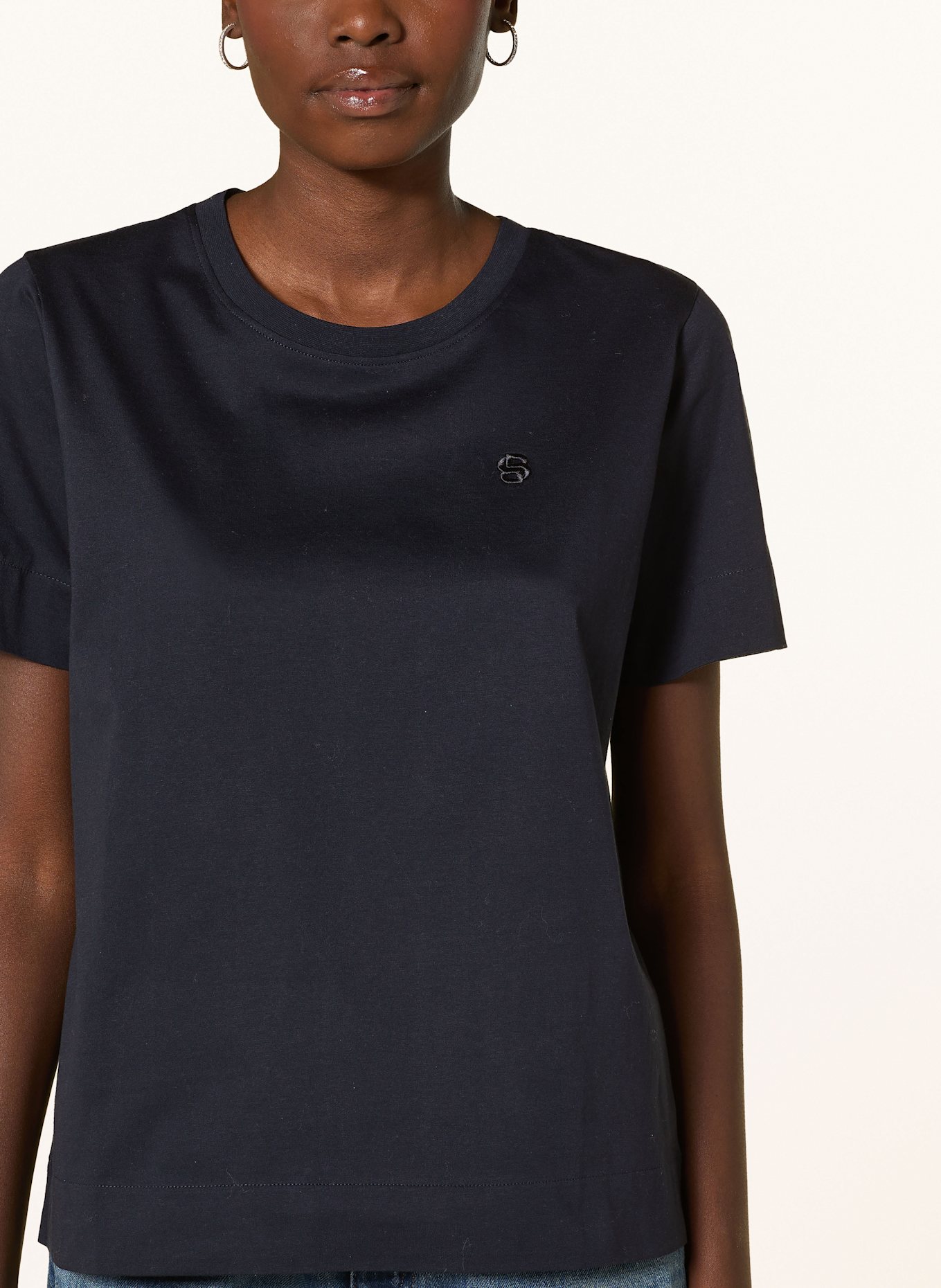 BOSS T-shirt ELPHI: DARK BLUE