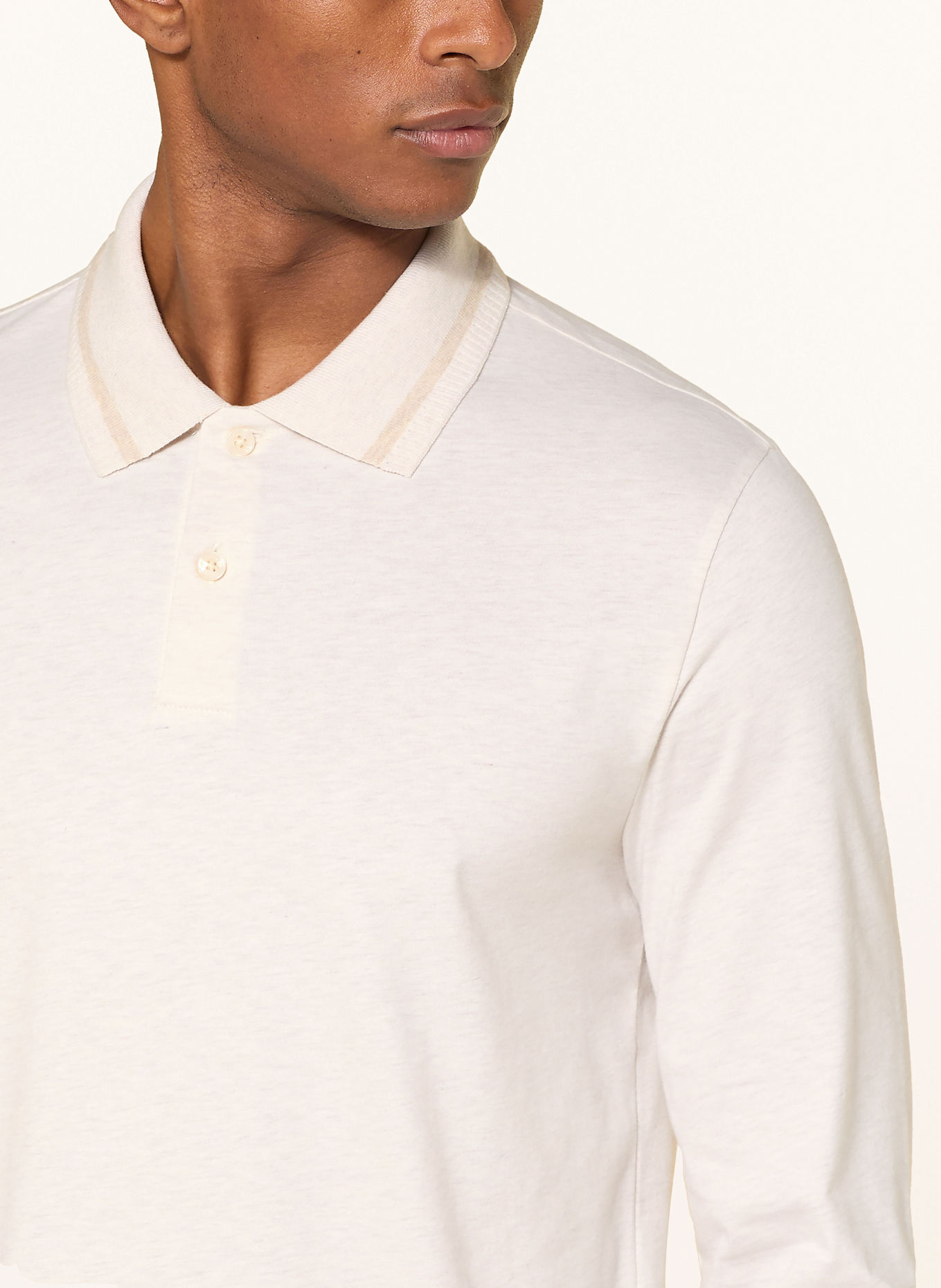 BOSS Jersey-Poloshirt PITTMAN: BEIGE
