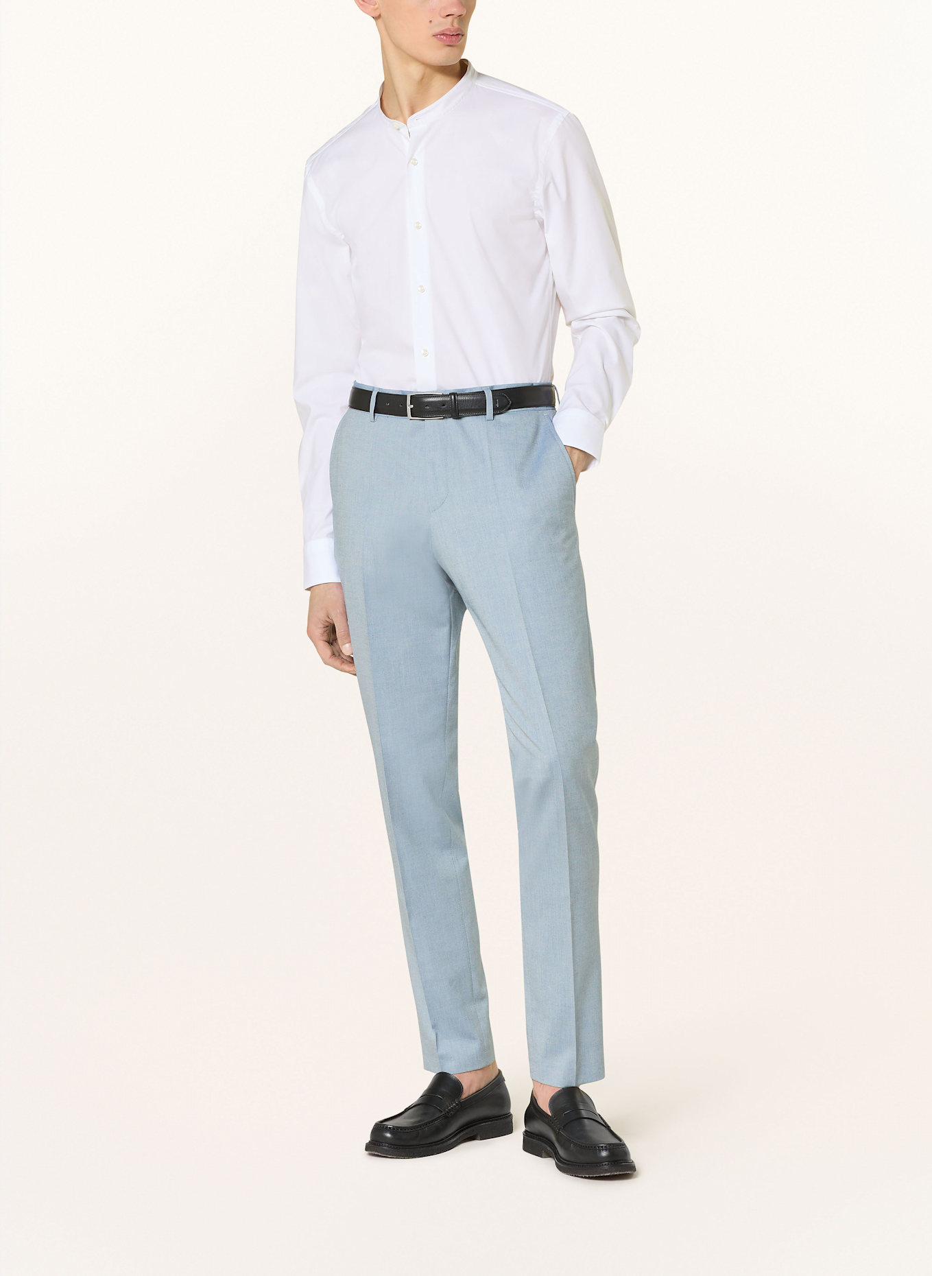 BOSS Hemd H-HANK Slim Fit: WEISS