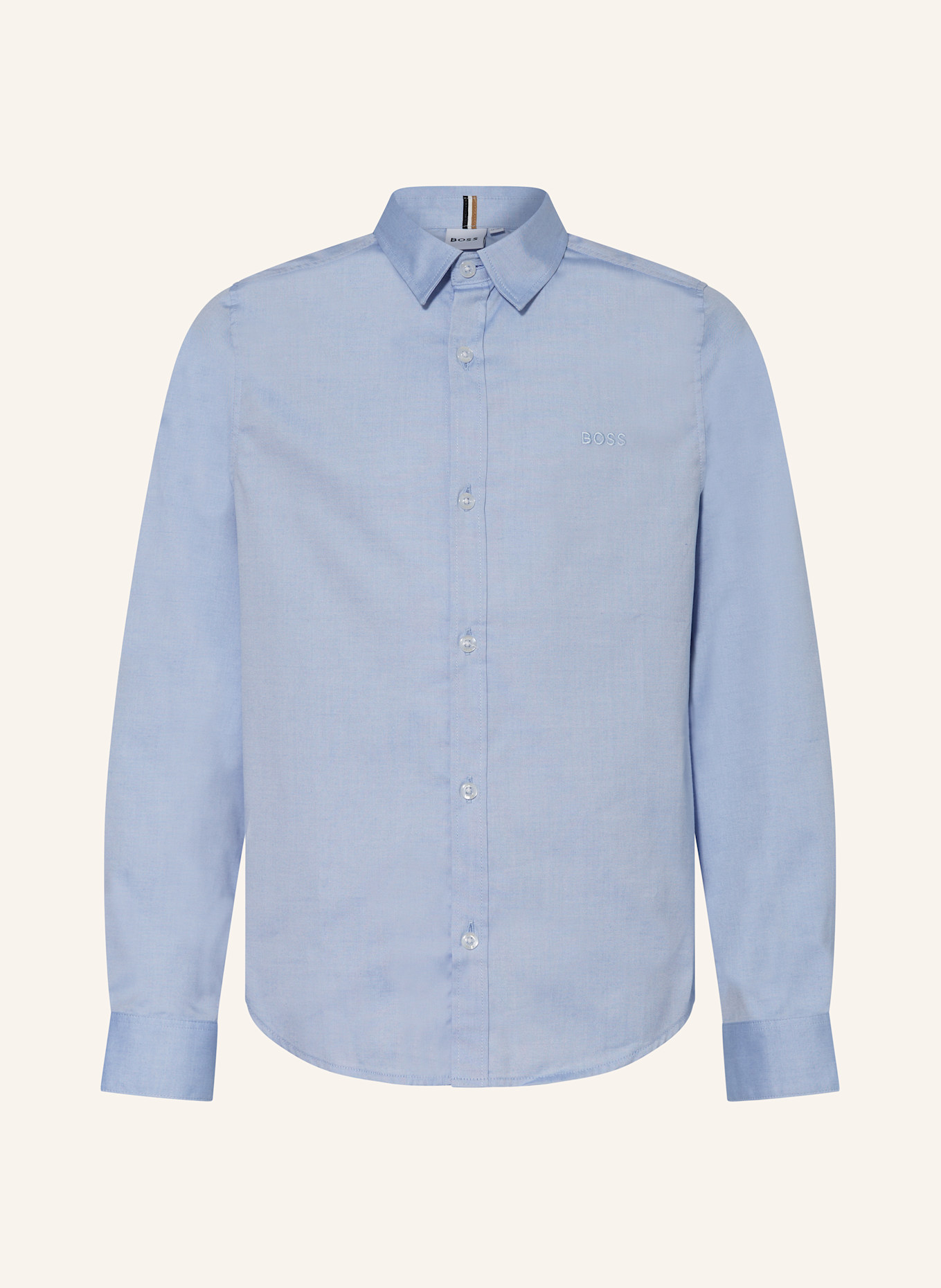 BOSS Košile: TMAVĚ MODRÁ