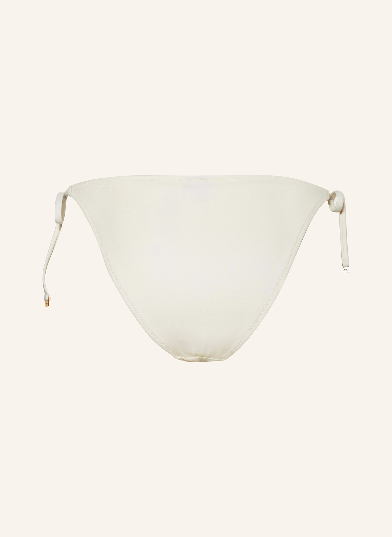 BOSS Triangel-Bikini-Hose BRODERIE: ECRU