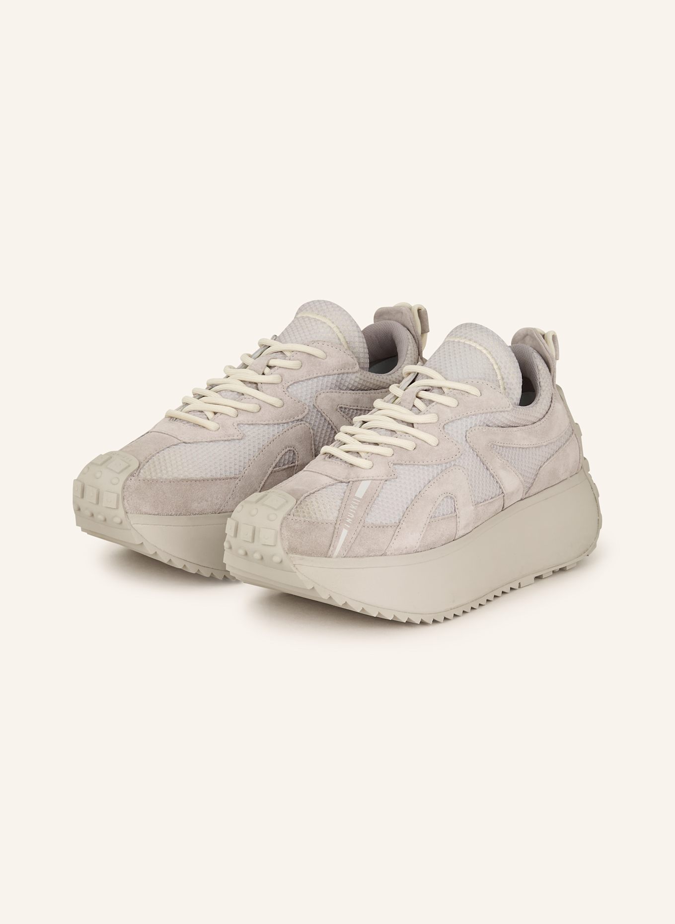 INUIKII Sneakersy MARIBELLA: ŠEDÁ