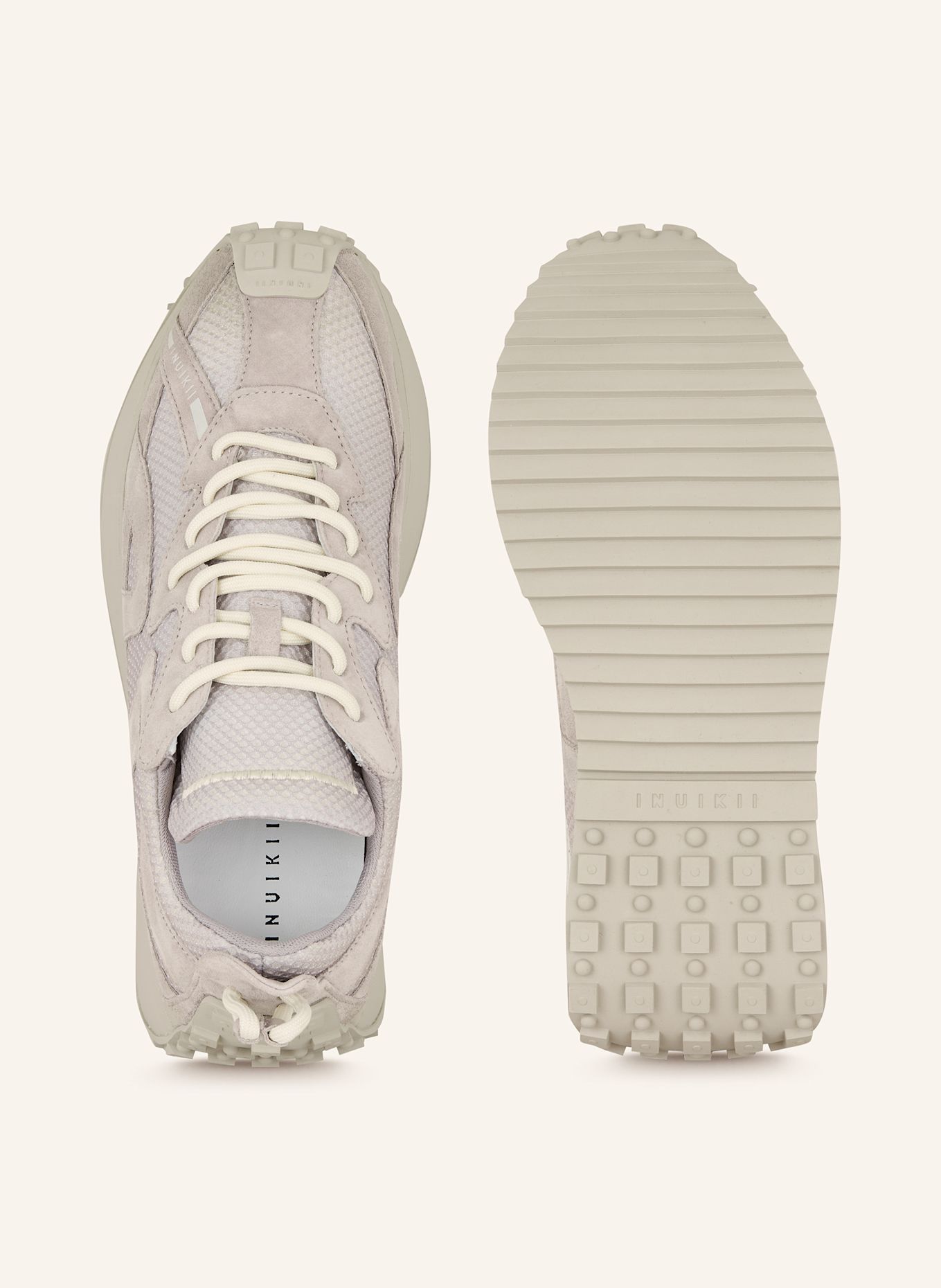 INUIKII Sneakersy MARIBELLA: ŠEDÁ