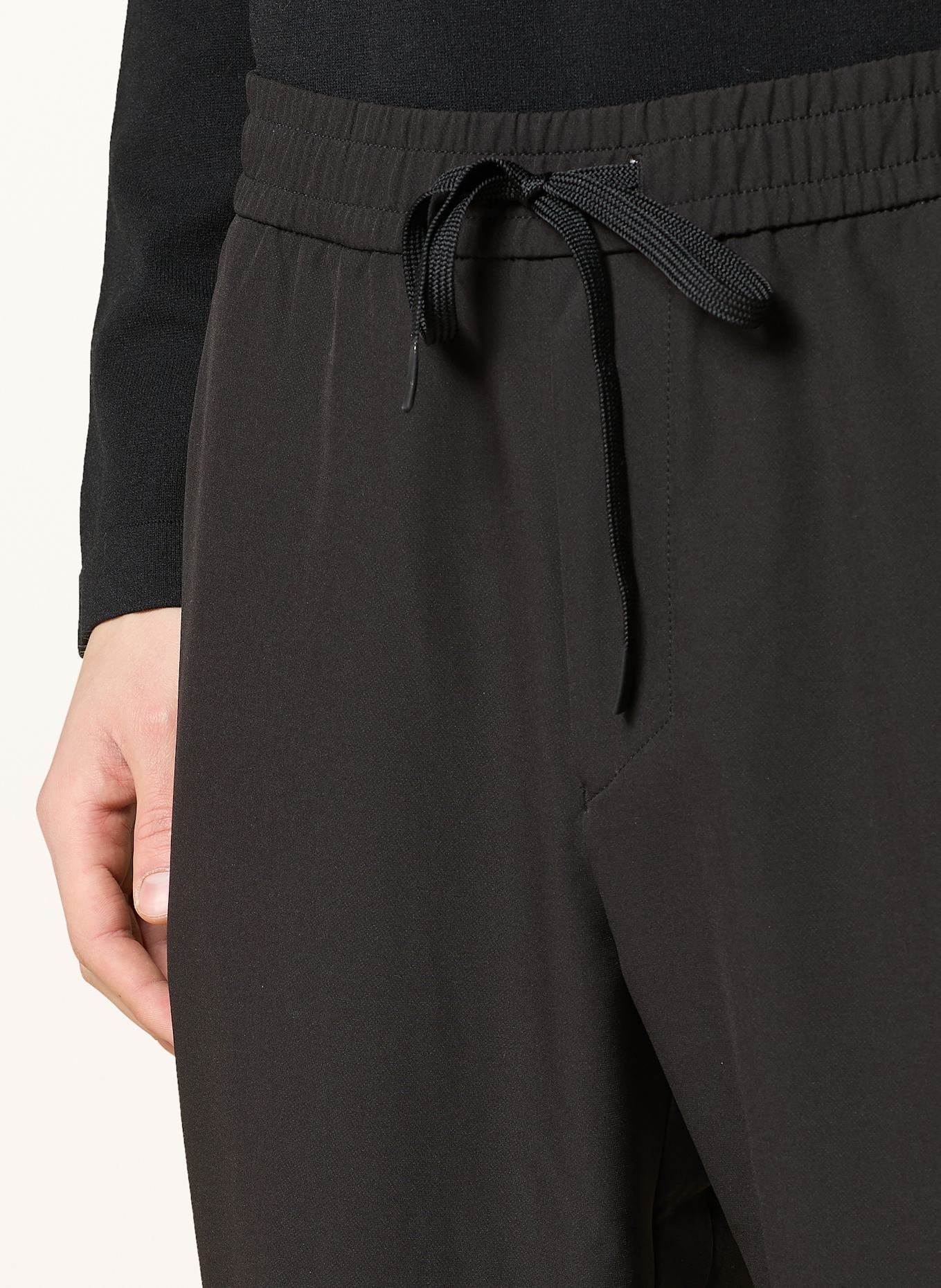 BOSS Chino FLEX Tapered Fit: SCHWARZ