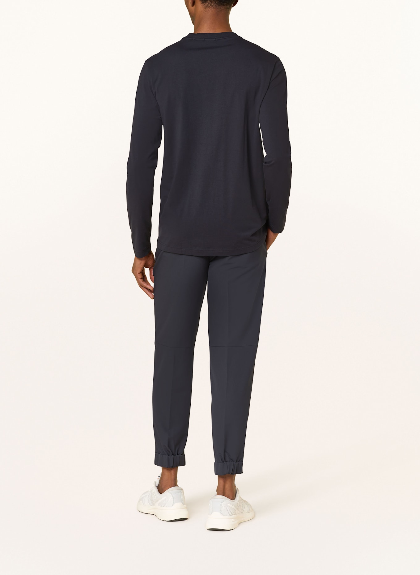 BOSS Chino FLEX Tapered Fit: DUNKELBLAU