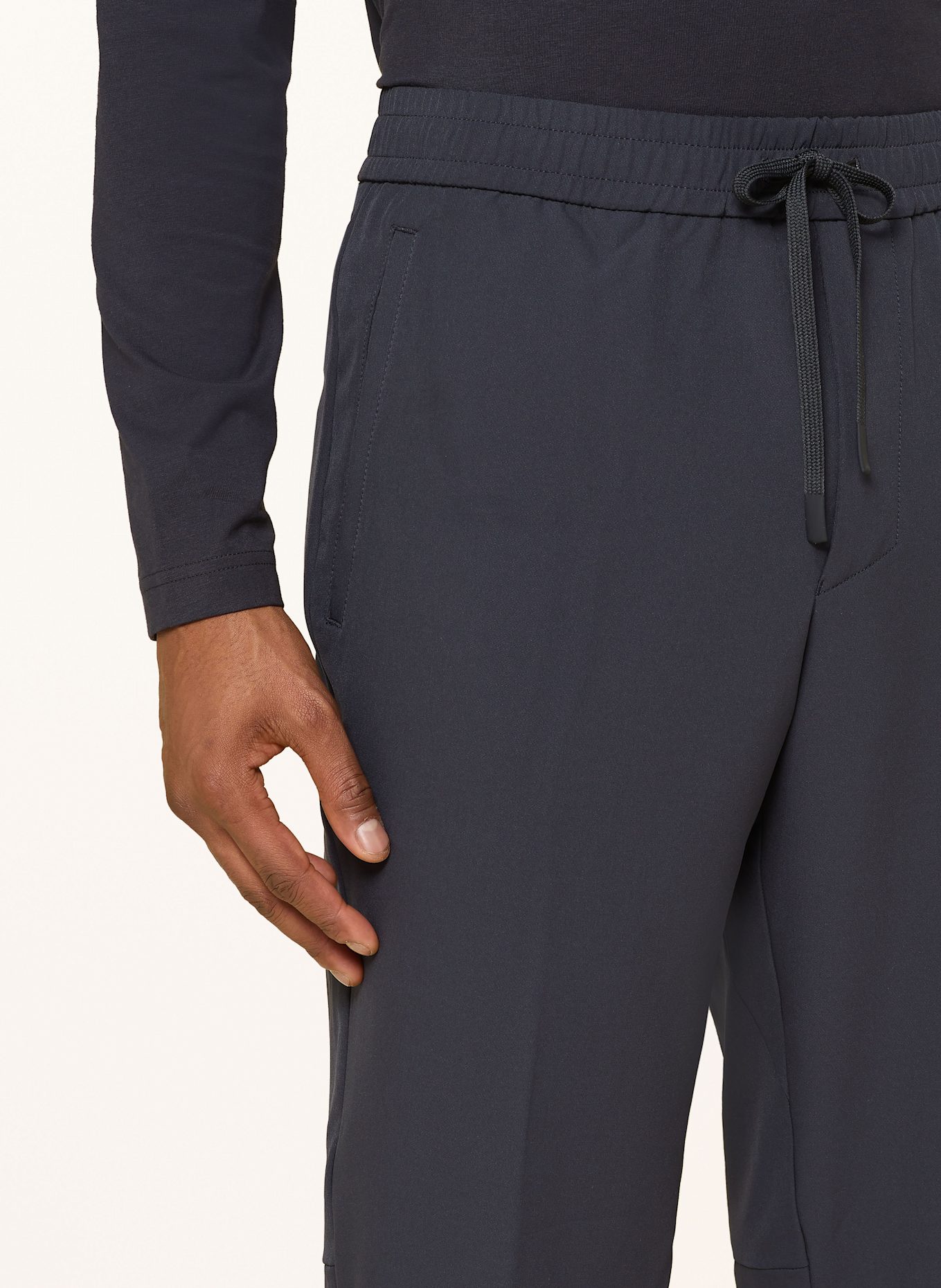 BOSS Chino FLEX Tapered Fit: DUNKELBLAU
