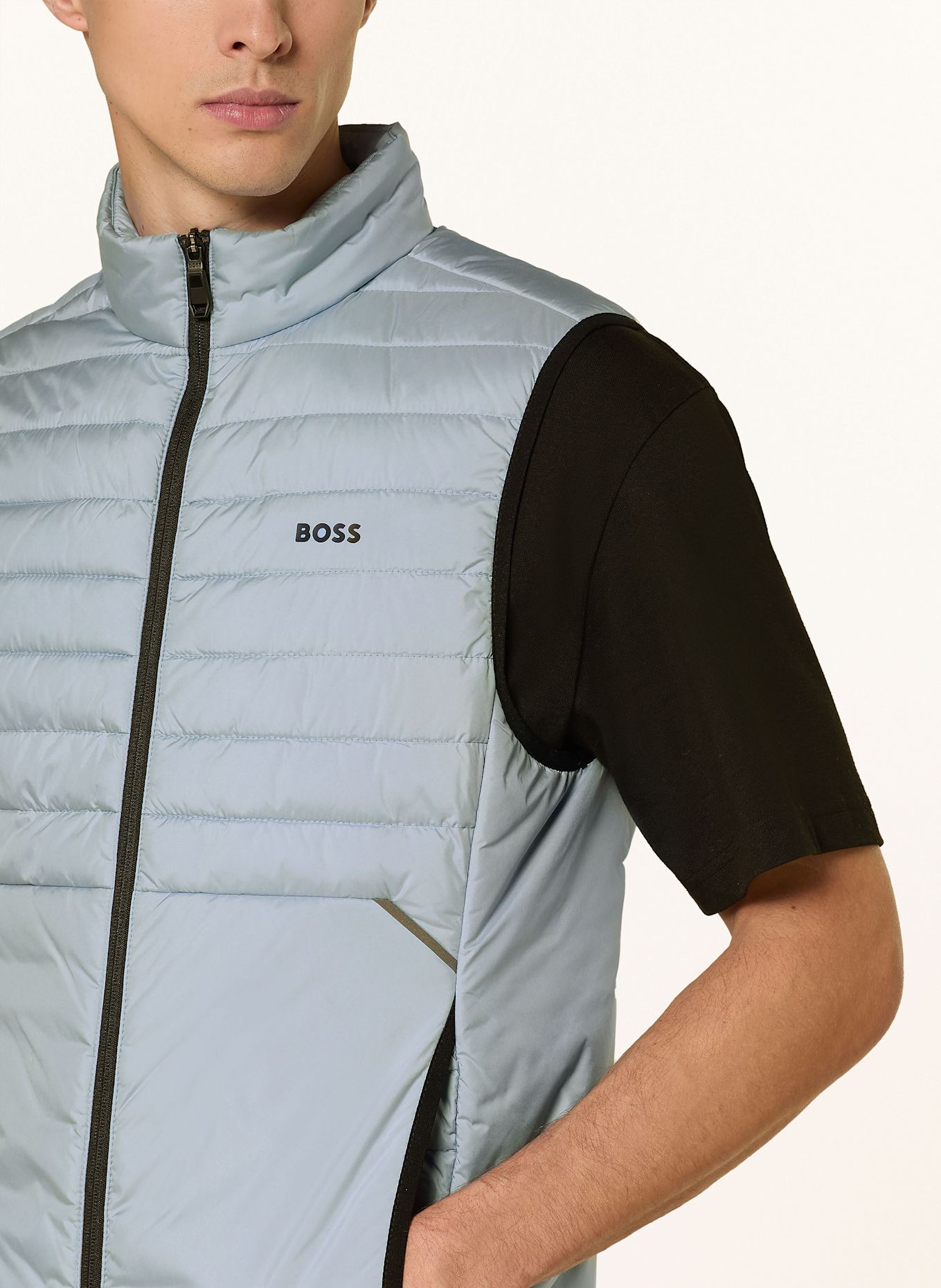 BOSS Steppweste THOR: HELLBLAU
