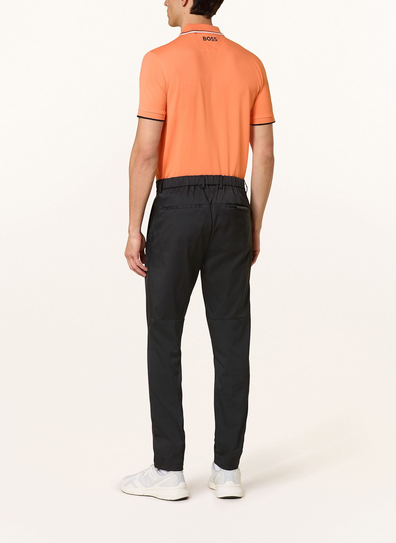 BOSS Funkční polokošile PADDY PRO: ORANŽOVÁ