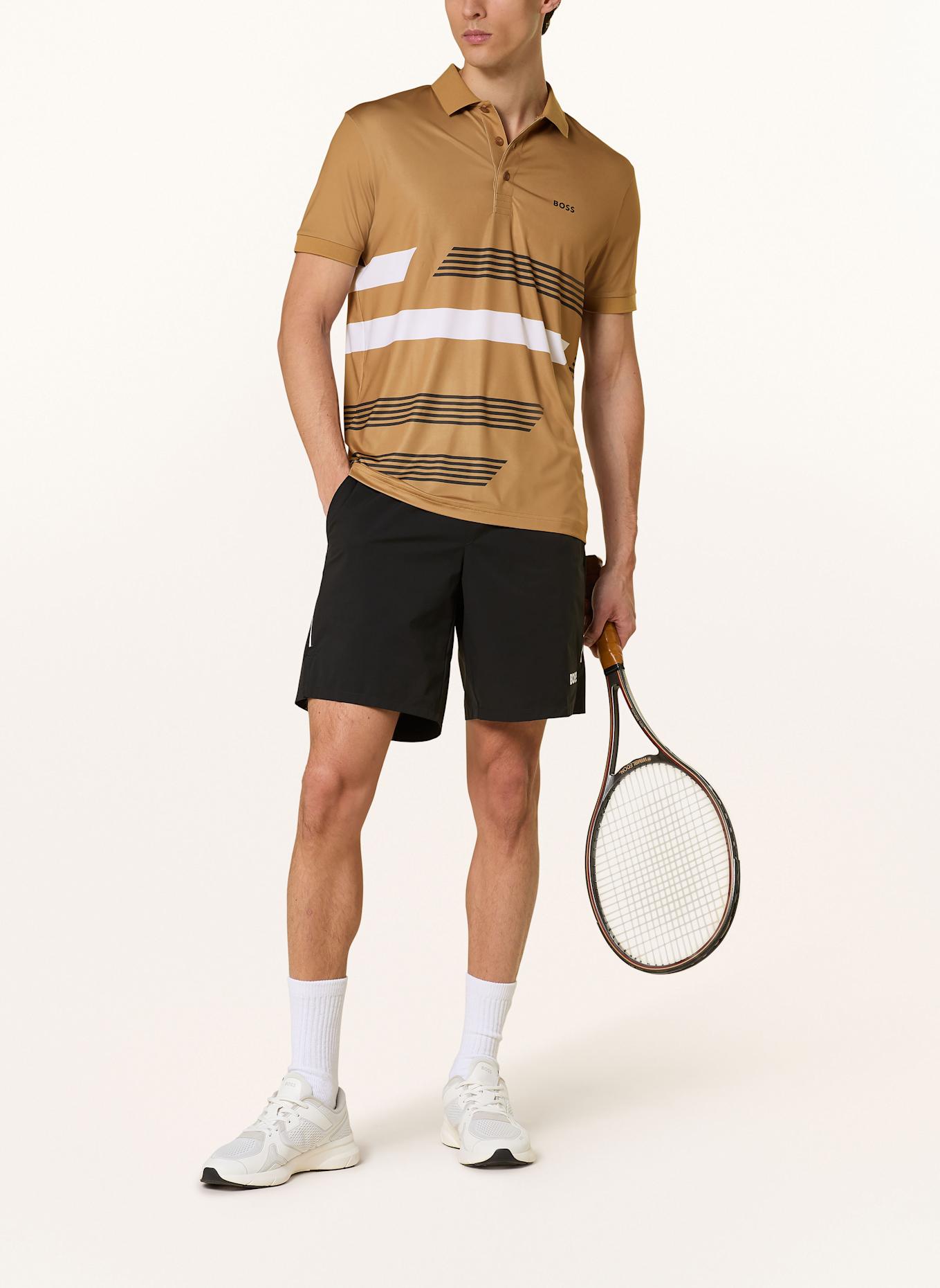 BOSS Funktions-Poloshirt PADDY: COGNAC