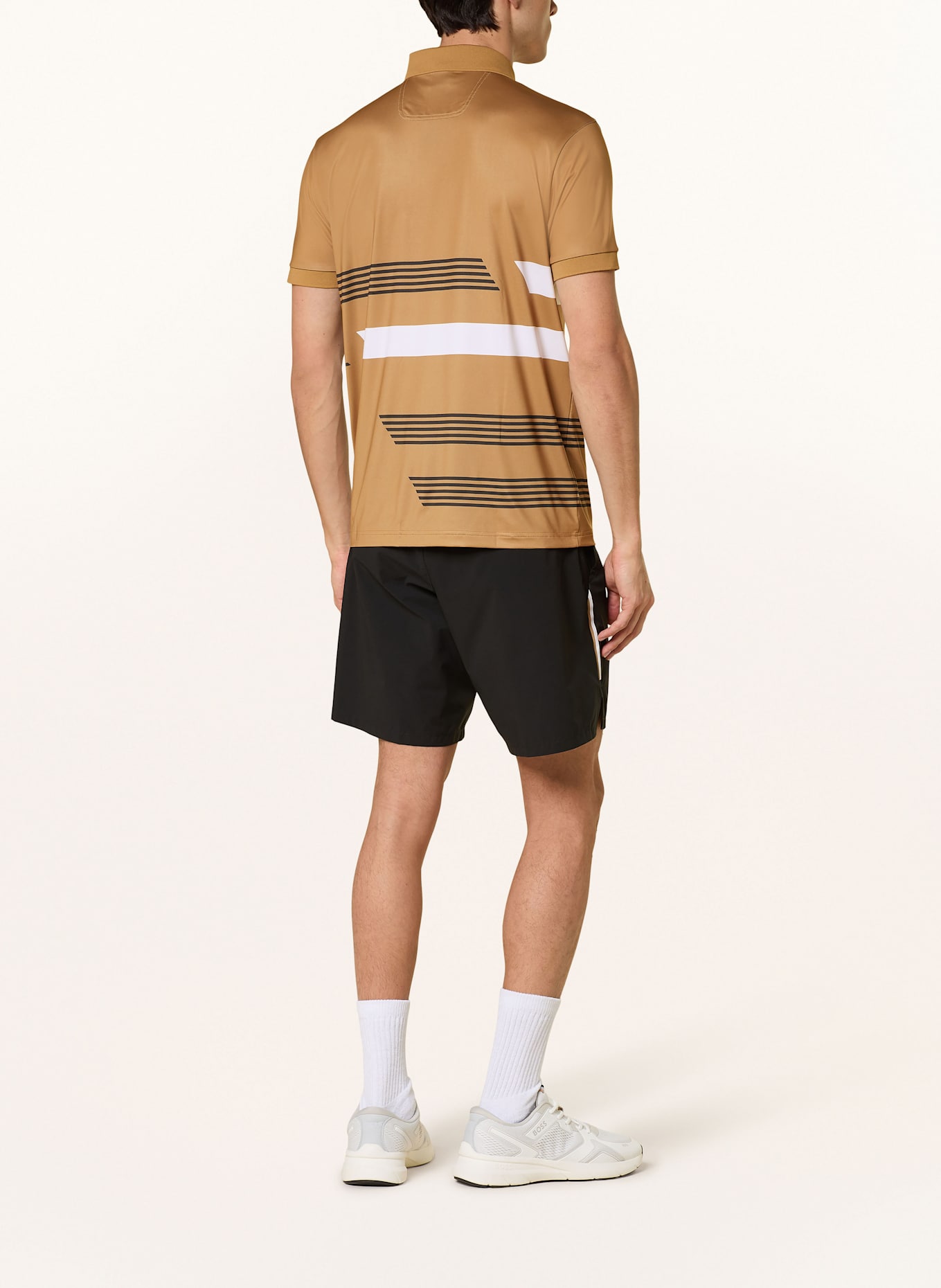 BOSS Funktions-Poloshirt PADDY: COGNAC