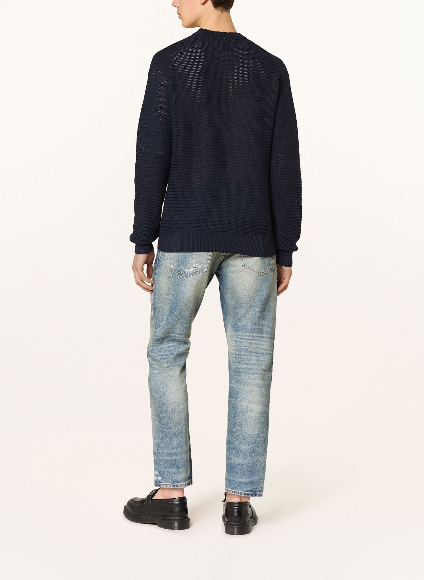BOSS Pullover KORDINO: DUNKELBLAU