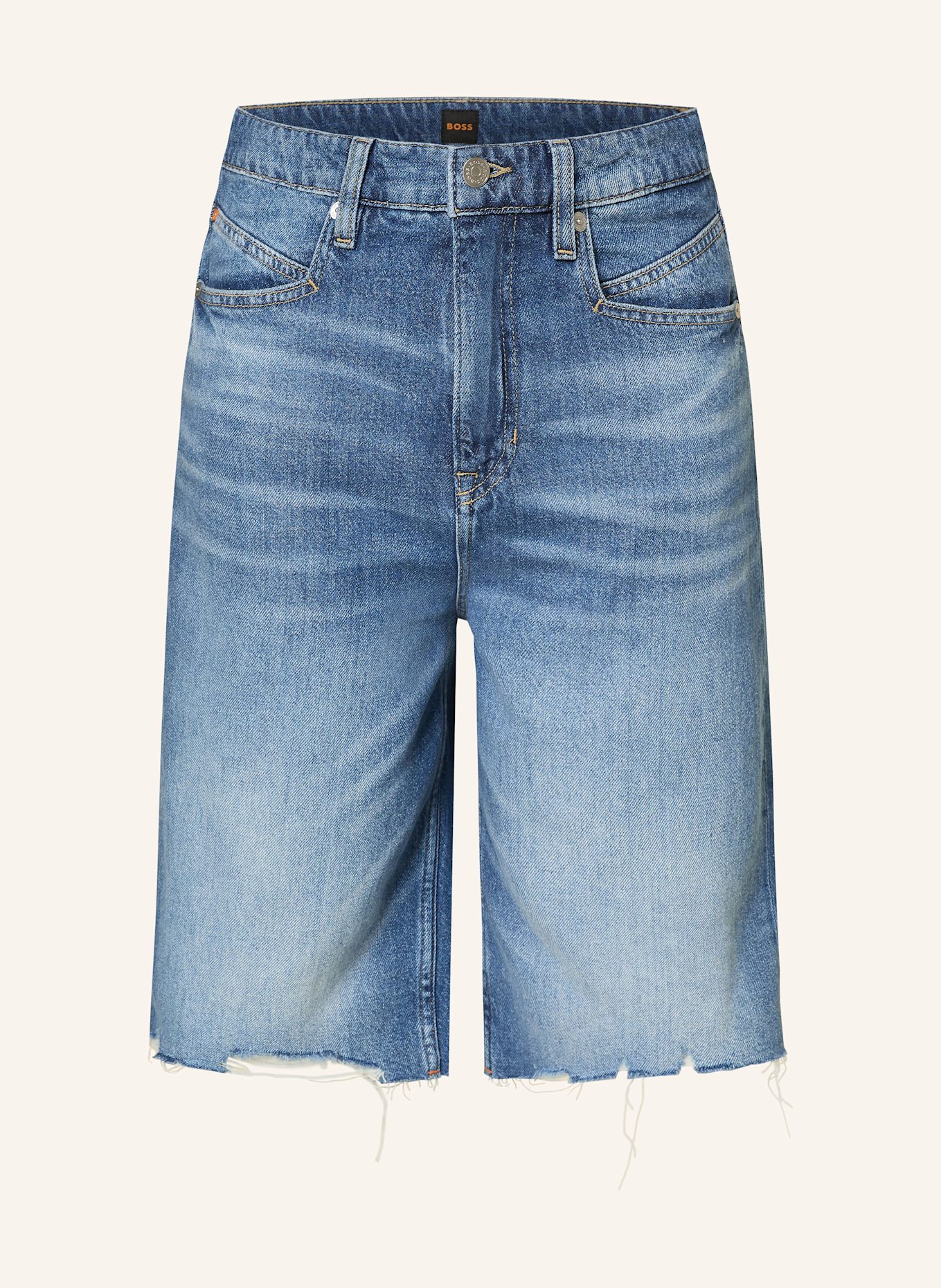 BOSS Jeansshorts C_DENIM: 431 BRIGHT BLUE