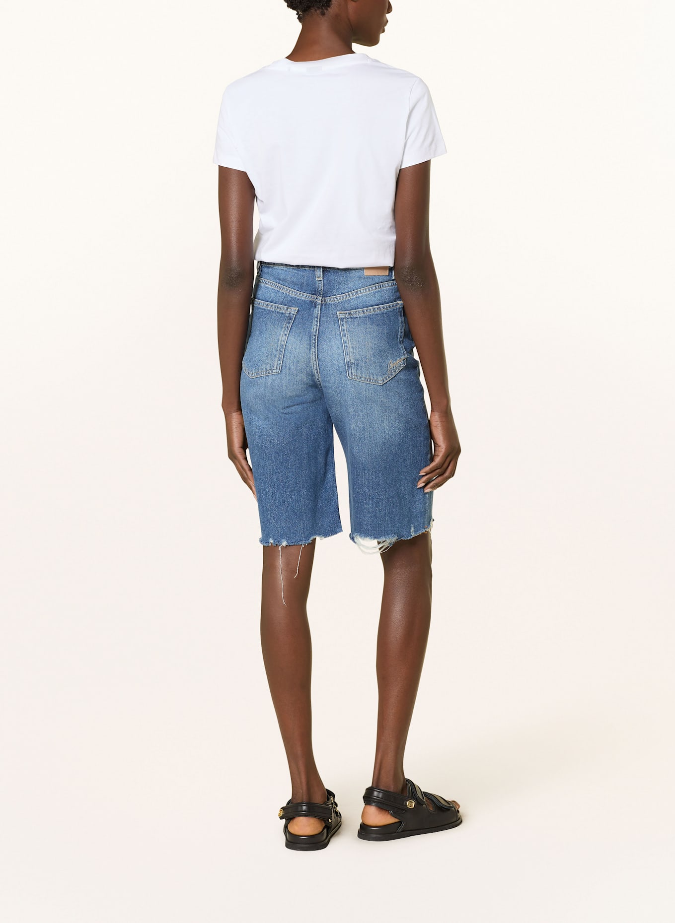 BOSS Jeansshorts C_DENIM: 431 BRIGHT BLUE