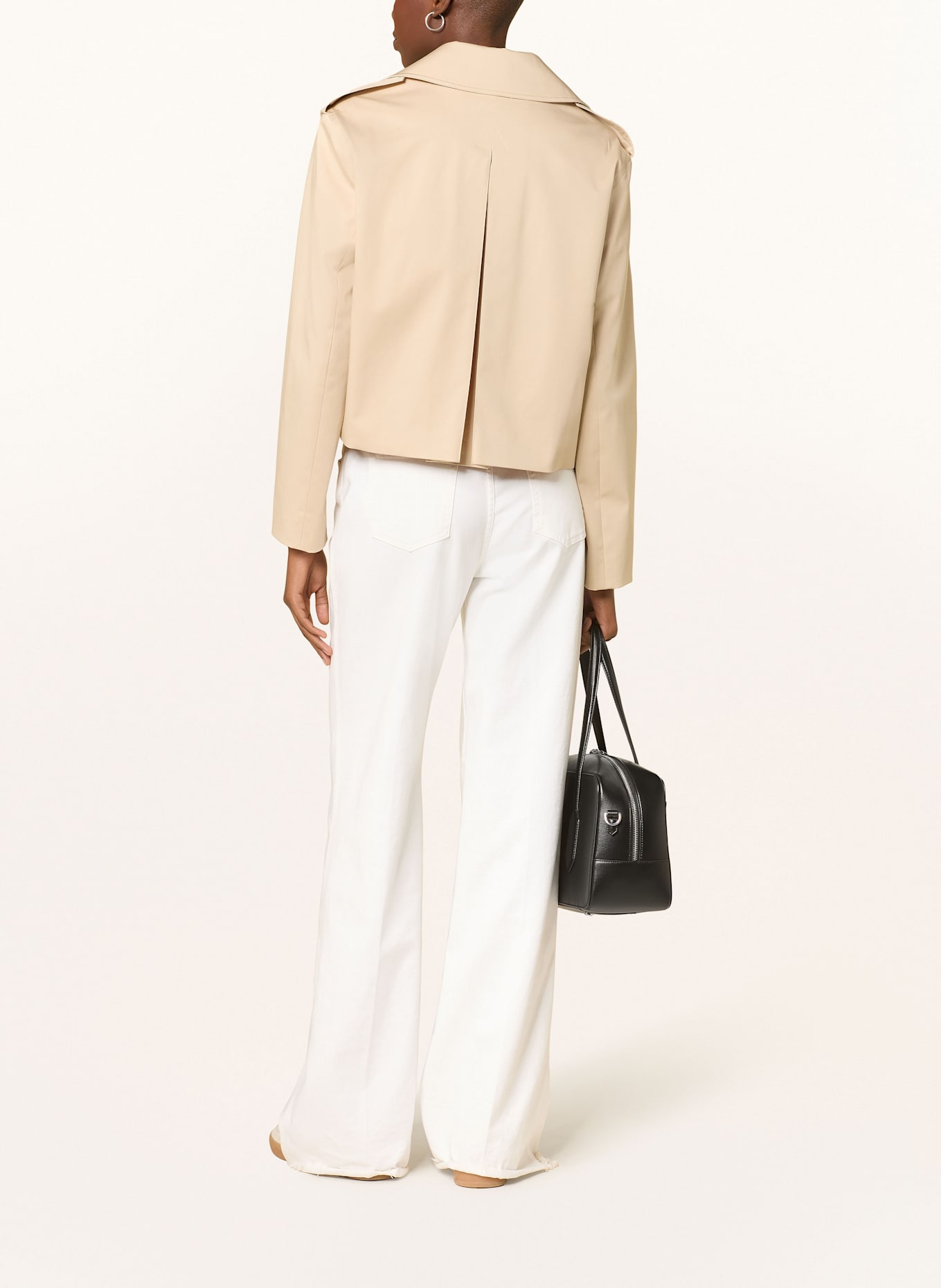 BOSS Cropped-Trenchcoat CROPTRENCH: BEIGE
