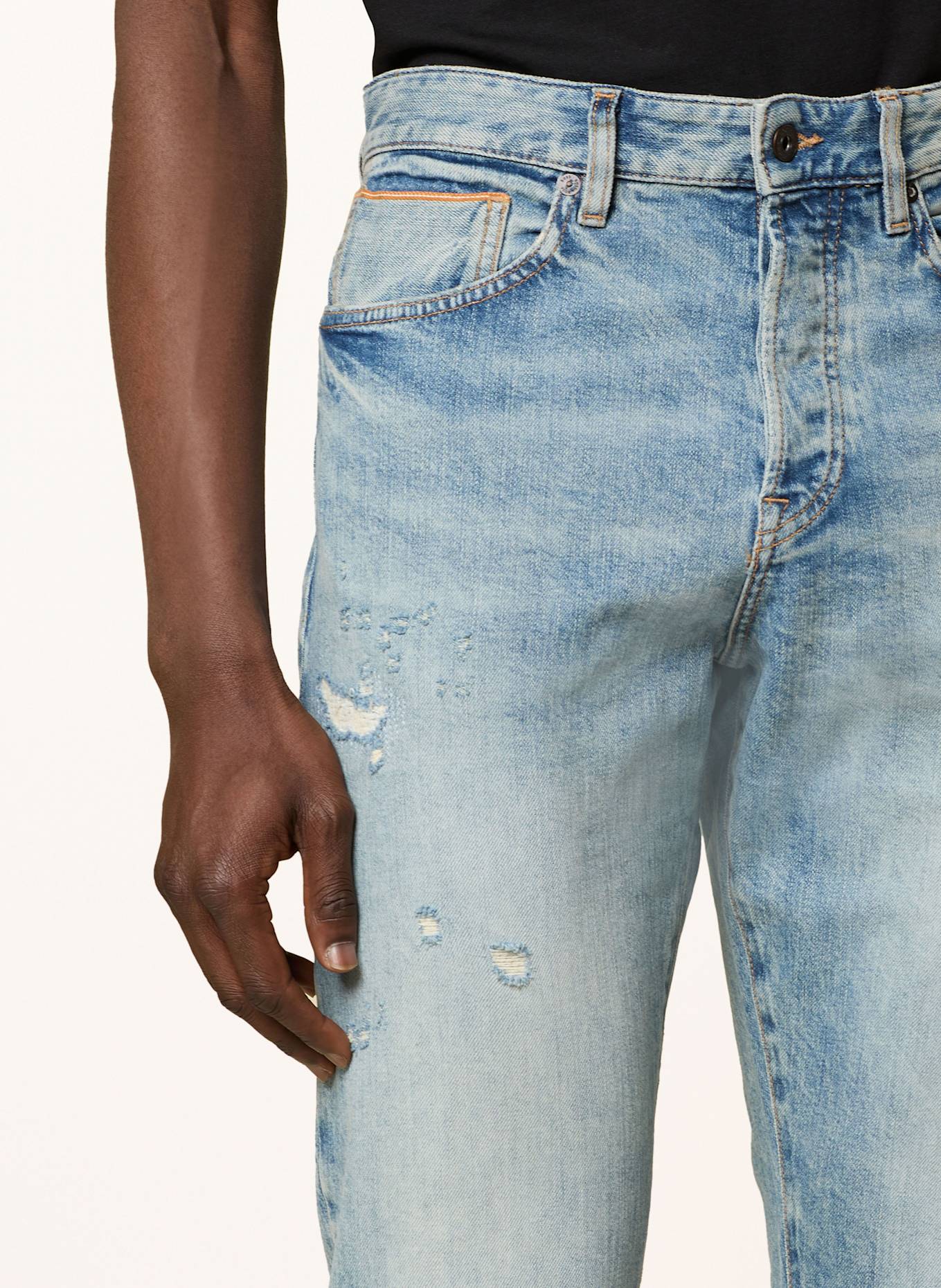 BOSS Jeans ONYX Slim Taper Fit: 438 BRIGHT BLUE
