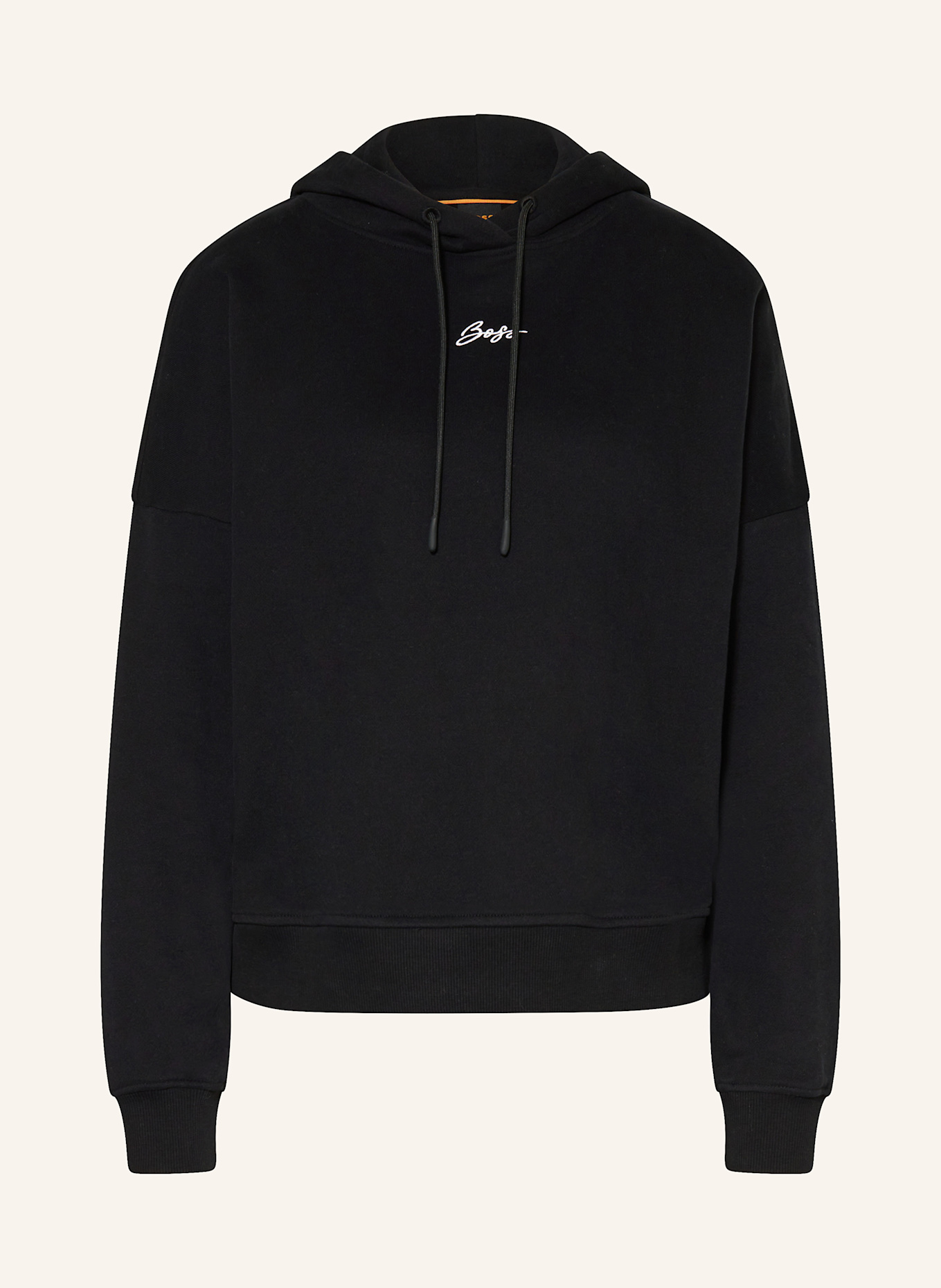 BOSS Hoodie EHOODY: SCHWARZ