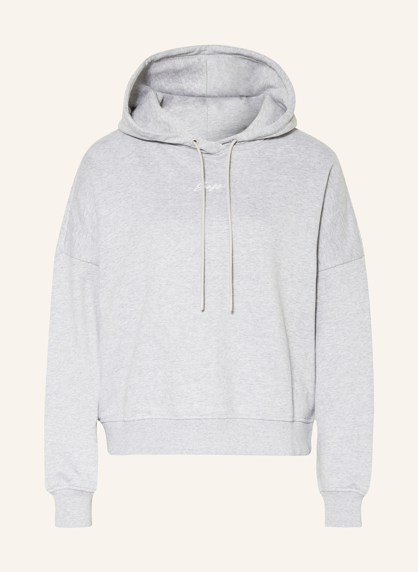 BOSS Hoodie EHOODY: HELLGRAU