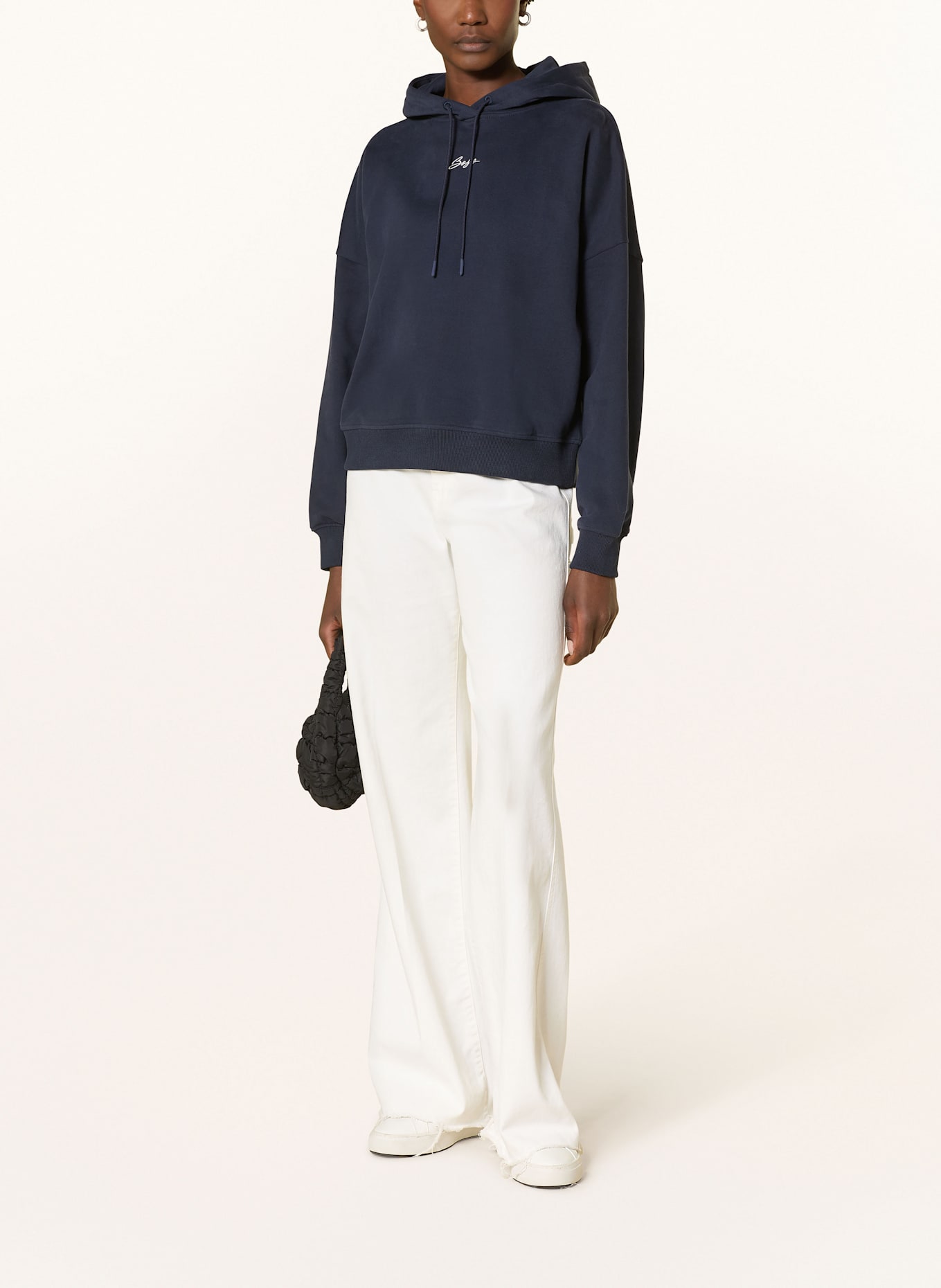 BOSS Hoodie EHOODY: DUNKELBLAU