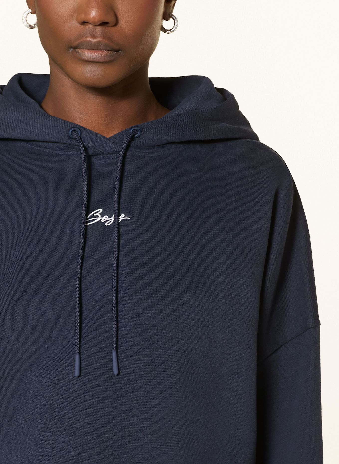 BOSS Hoodie EHOODY: DUNKELBLAU