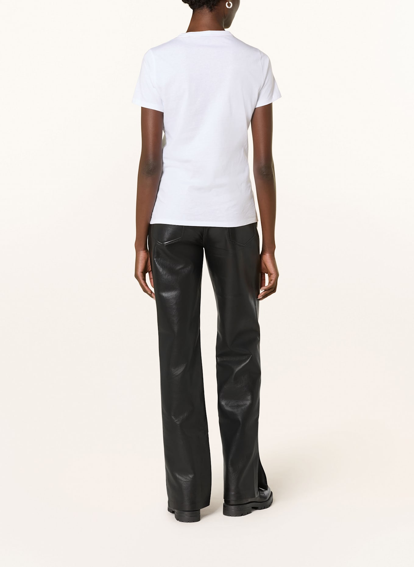 BOSS T-Shirt ELOGO: WEISS