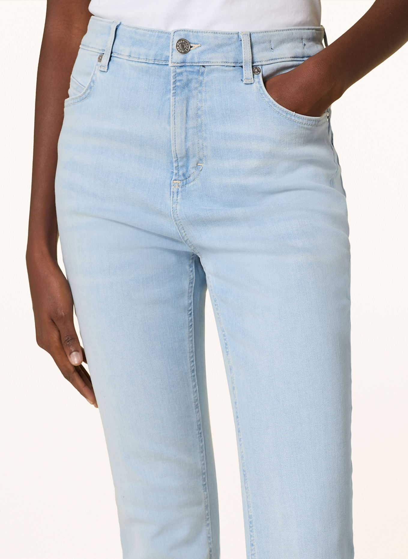 BOSS Bootcut Jeans THE ROSA: 432 BRIGHT BLUE