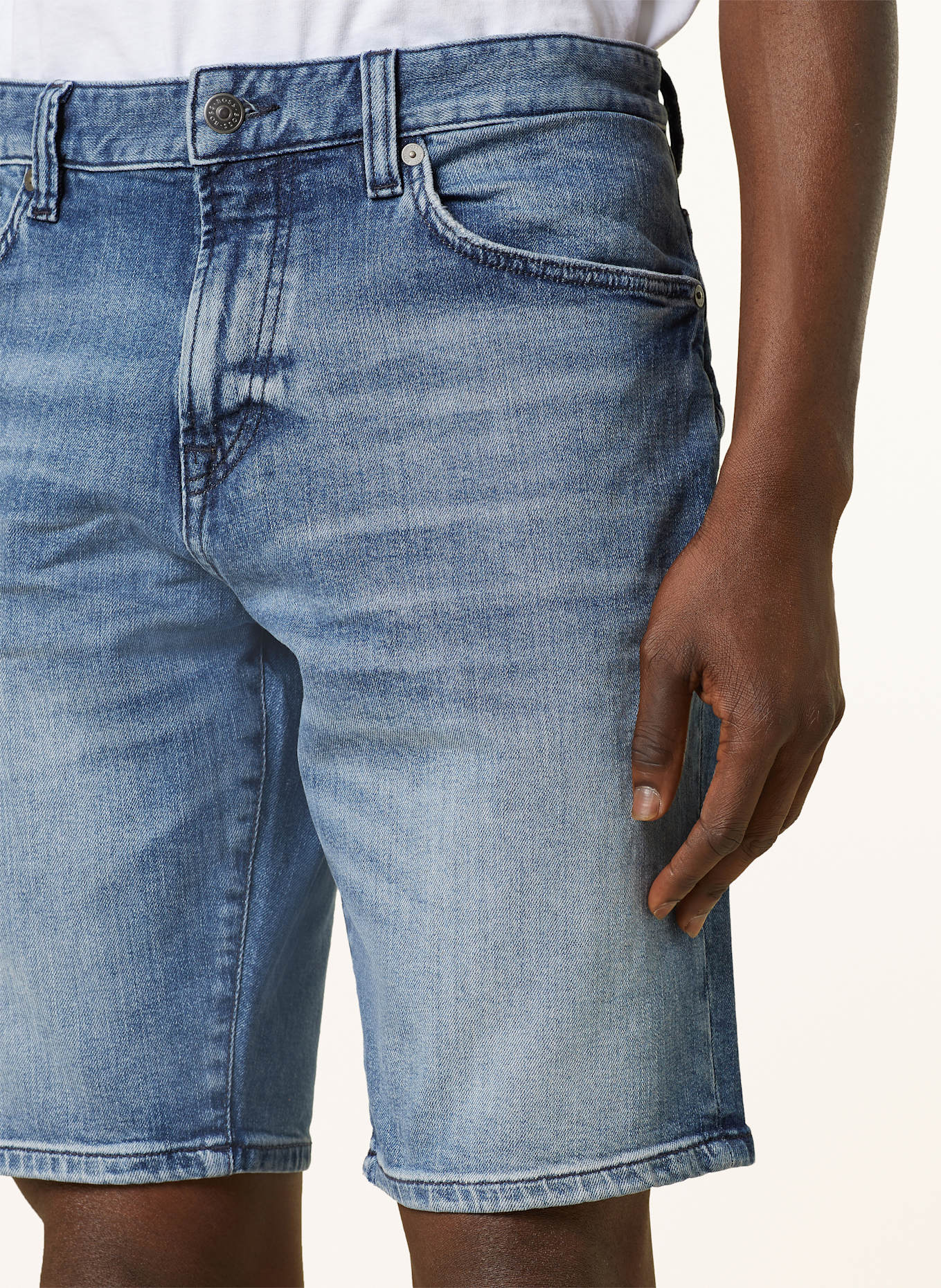 BOSS Jeansshorts RE.MAINE Regular Fit: 428 MEDIUM BLUE