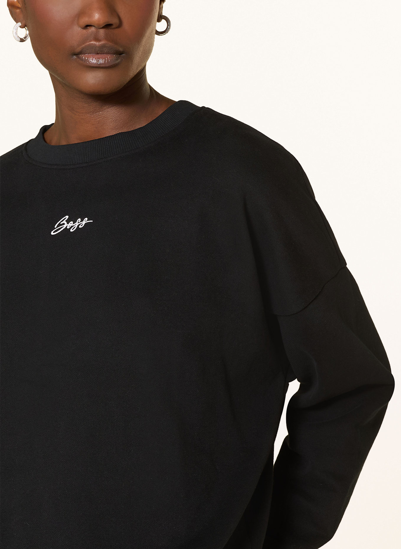 BOSS Sweatshirt ESWEATY: SCHWARZ