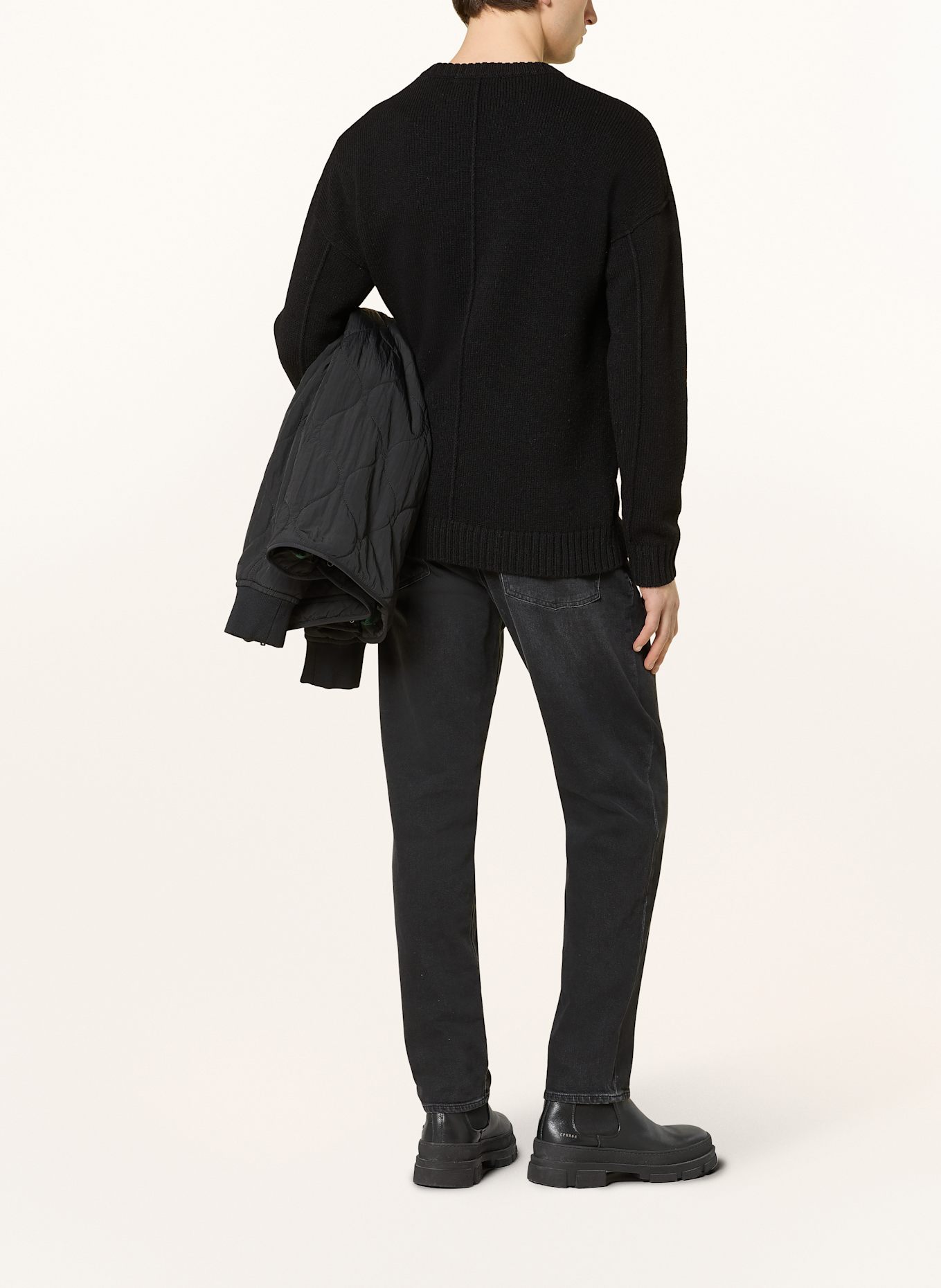 BOSS Jeans ONYX Slim Tapered Fit: SCHWARZ
