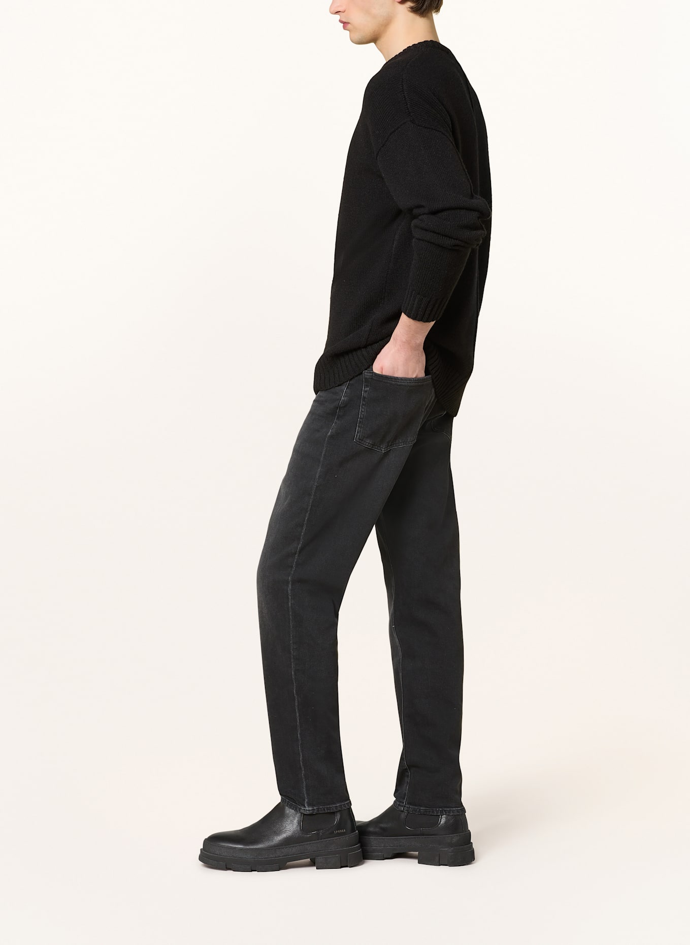 BOSS Jeans ONYX Slim Tapered Fit: SCHWARZ