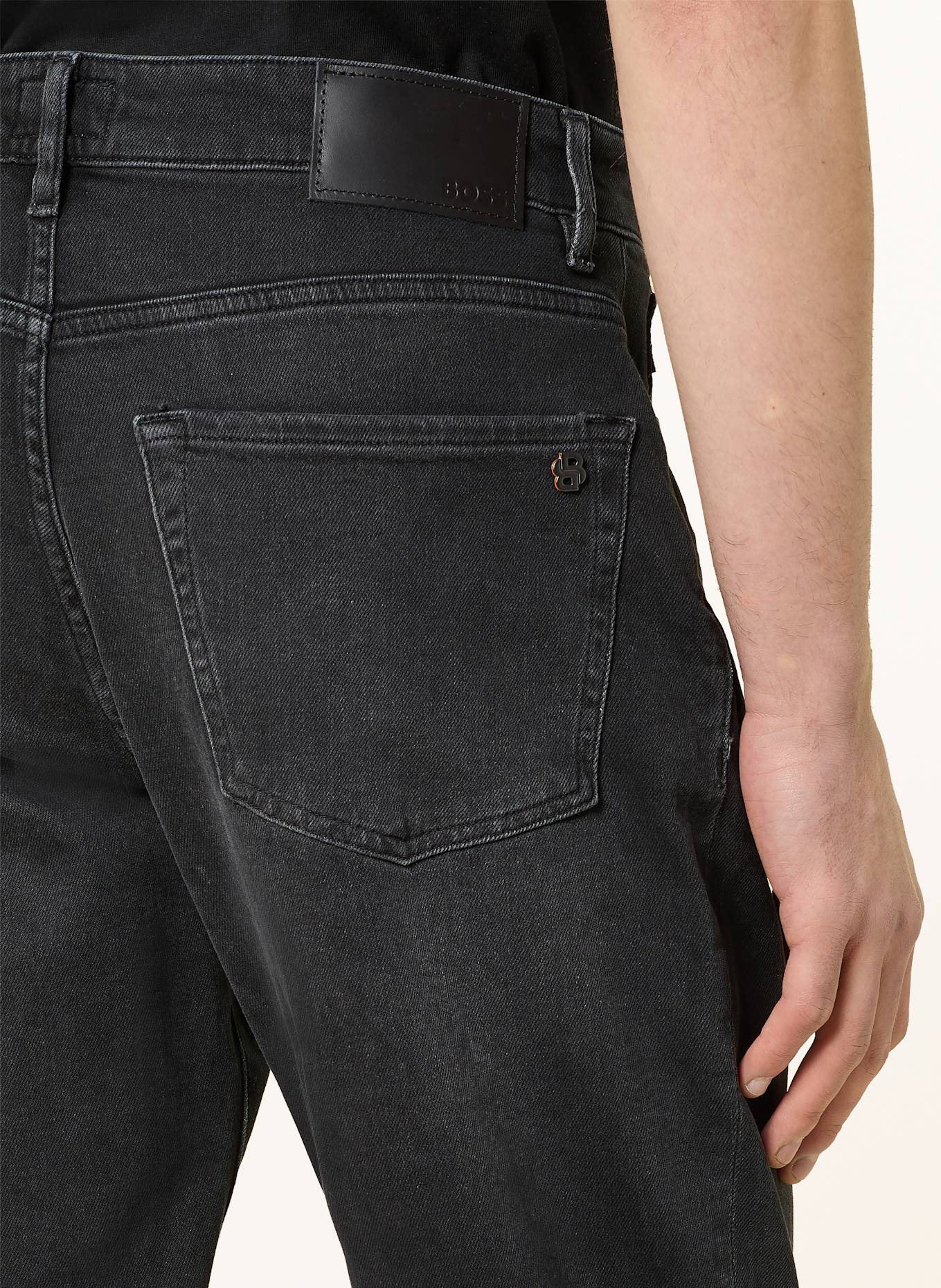 BOSS Jeans ONYX Slim Tapered Fit: SCHWARZ
